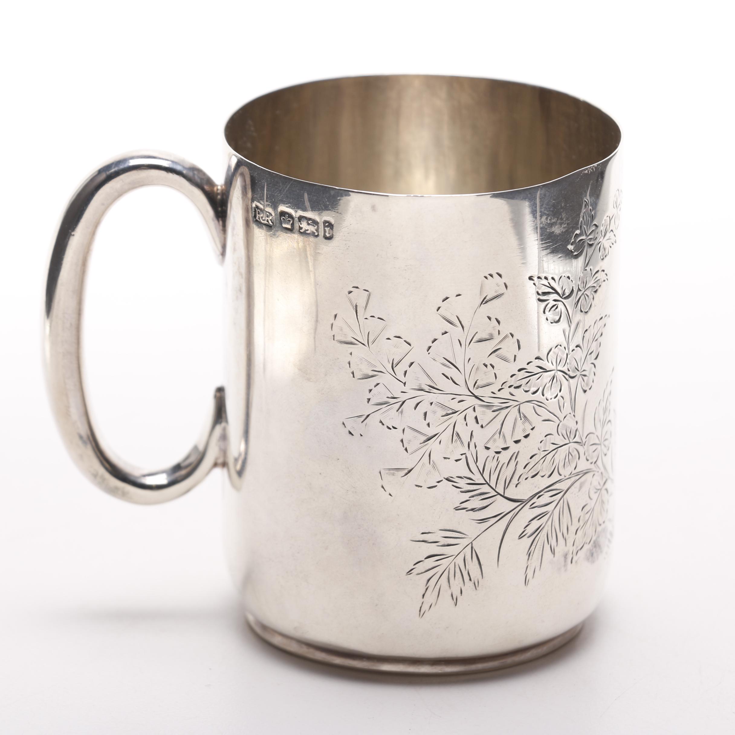 1901 Richard Richardson Sterling Silver Cup