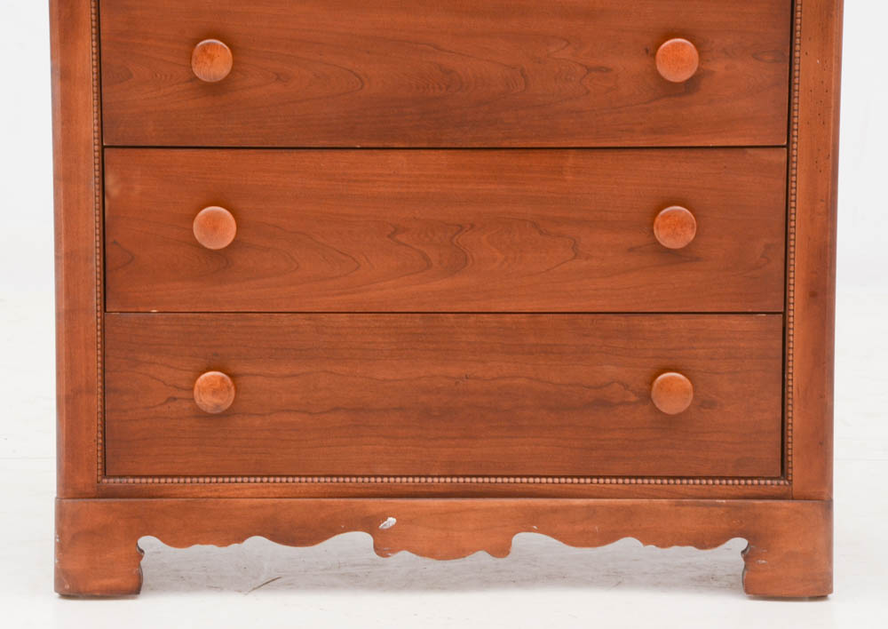American Empire Style Cherry Chest of Drawers