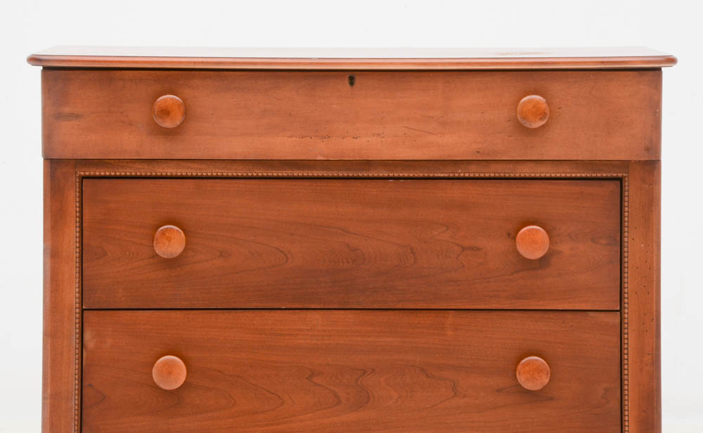 American Empire Style Cherry Chest of Drawers