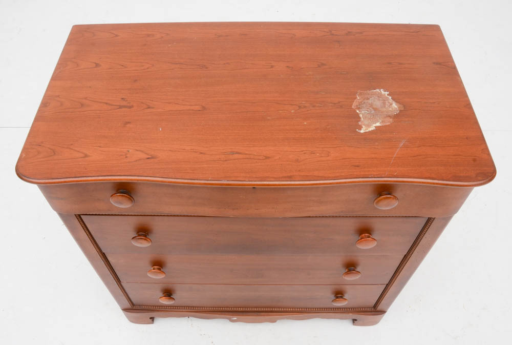 American Empire Style Cherry Chest of Drawers