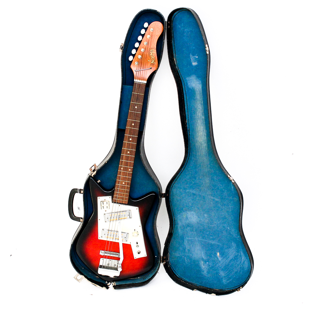 Circa 1968 Norma EG 403-2 Electric Guitar and Case