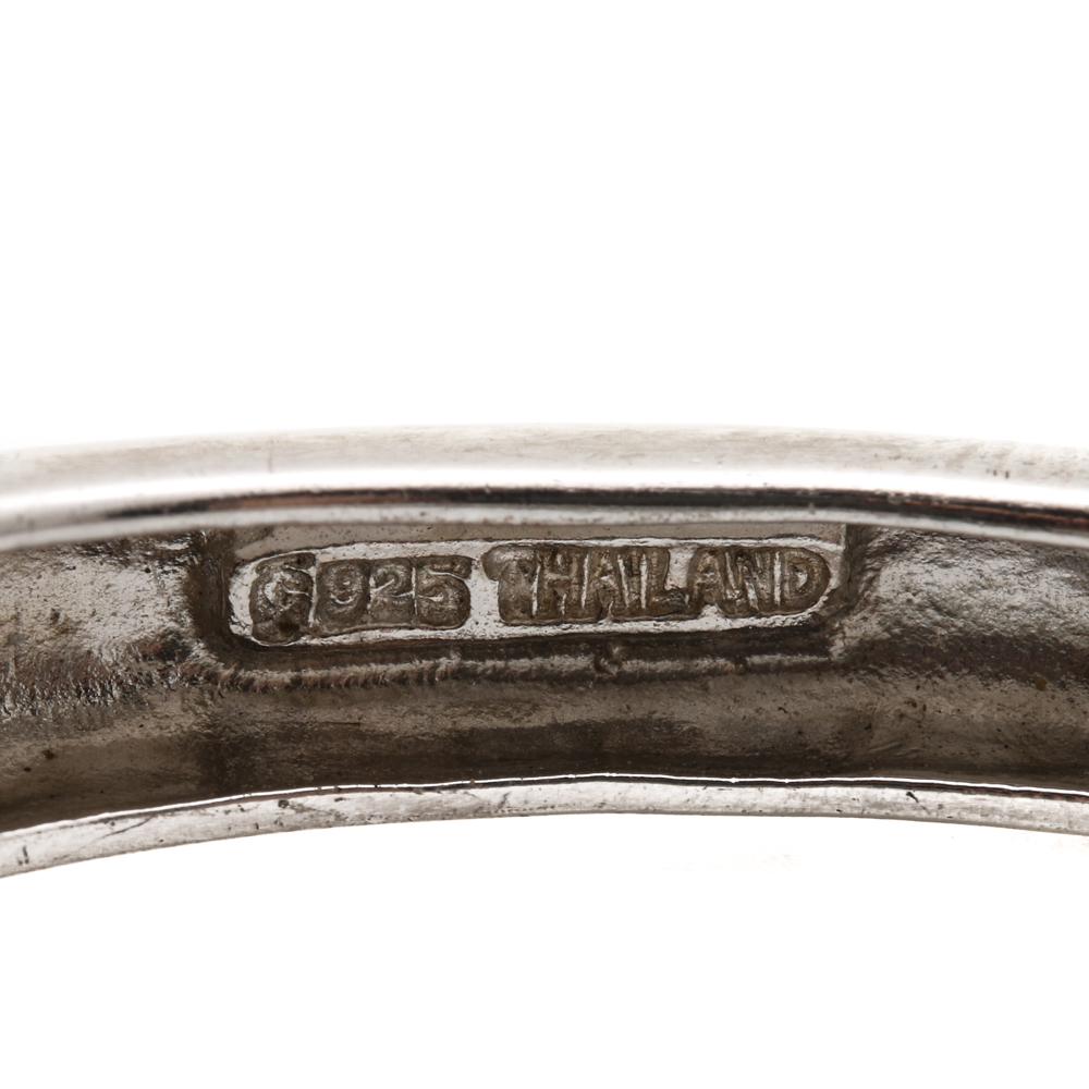 Sterling Silver and Green Gemstone Jewelry