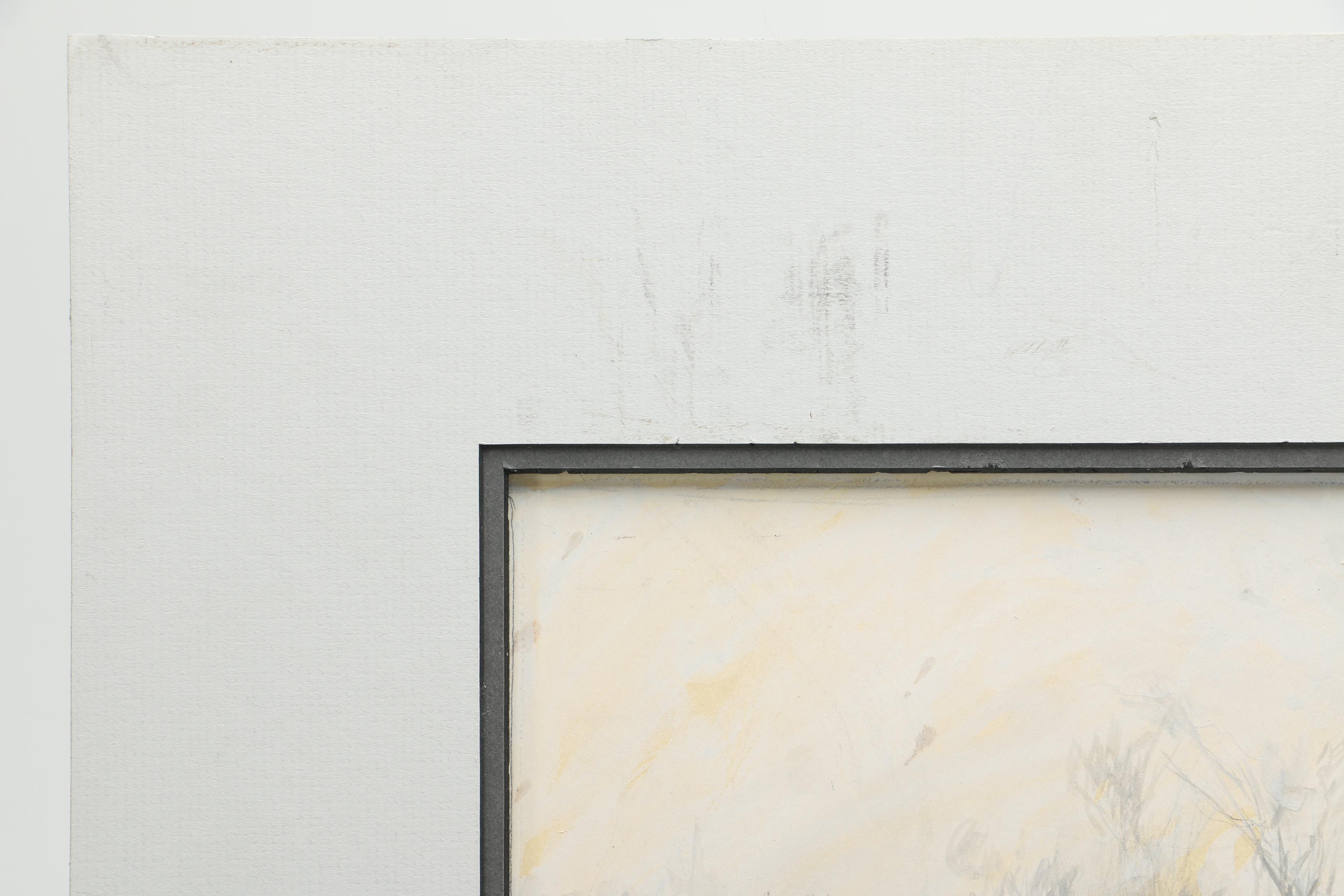 Frederick Coffay Yohn Ink and Gouache Painting "Christmas Handicap"