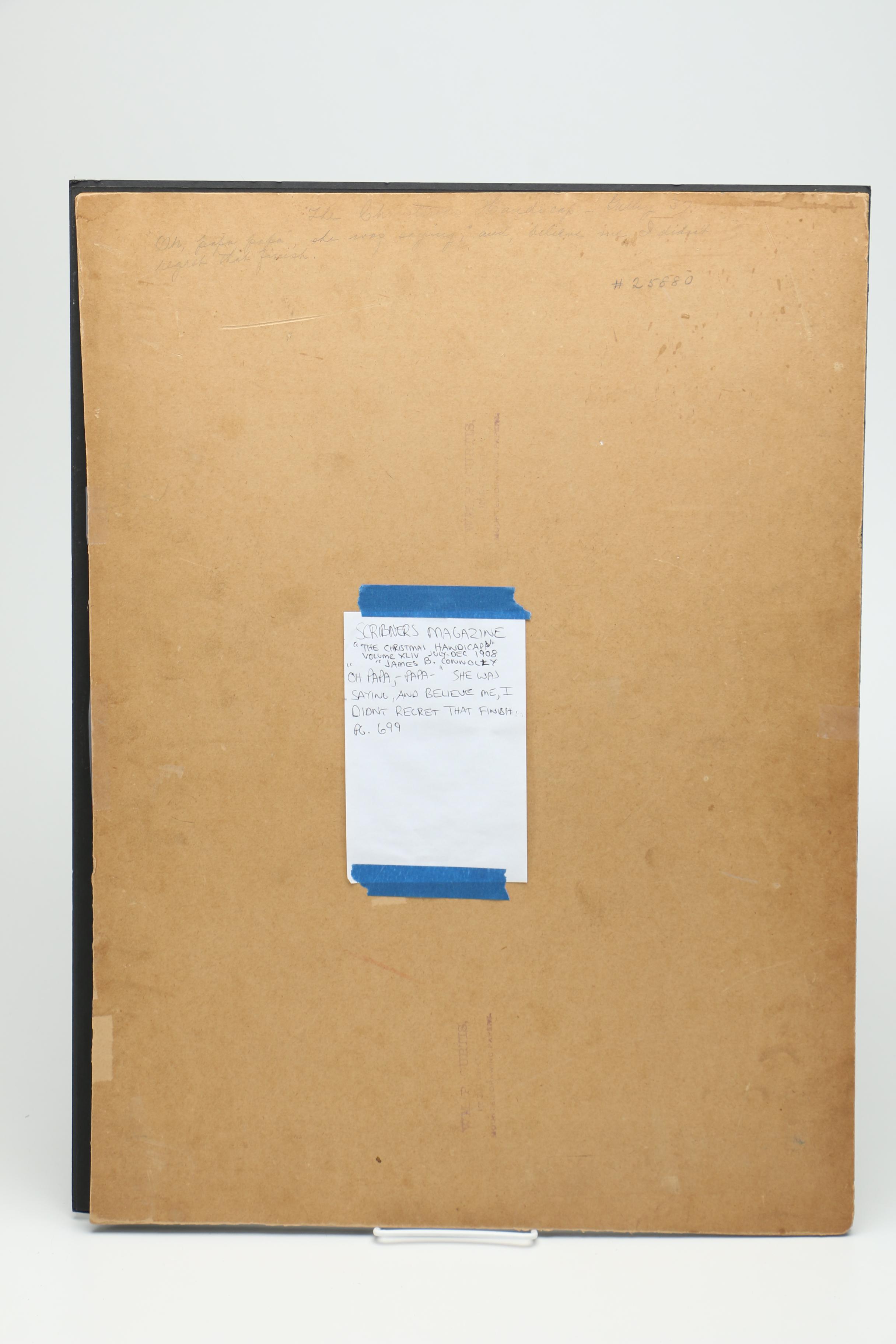 Frederick Coffay Yohn Ink and Gouache Painting "Christmas Handicap"