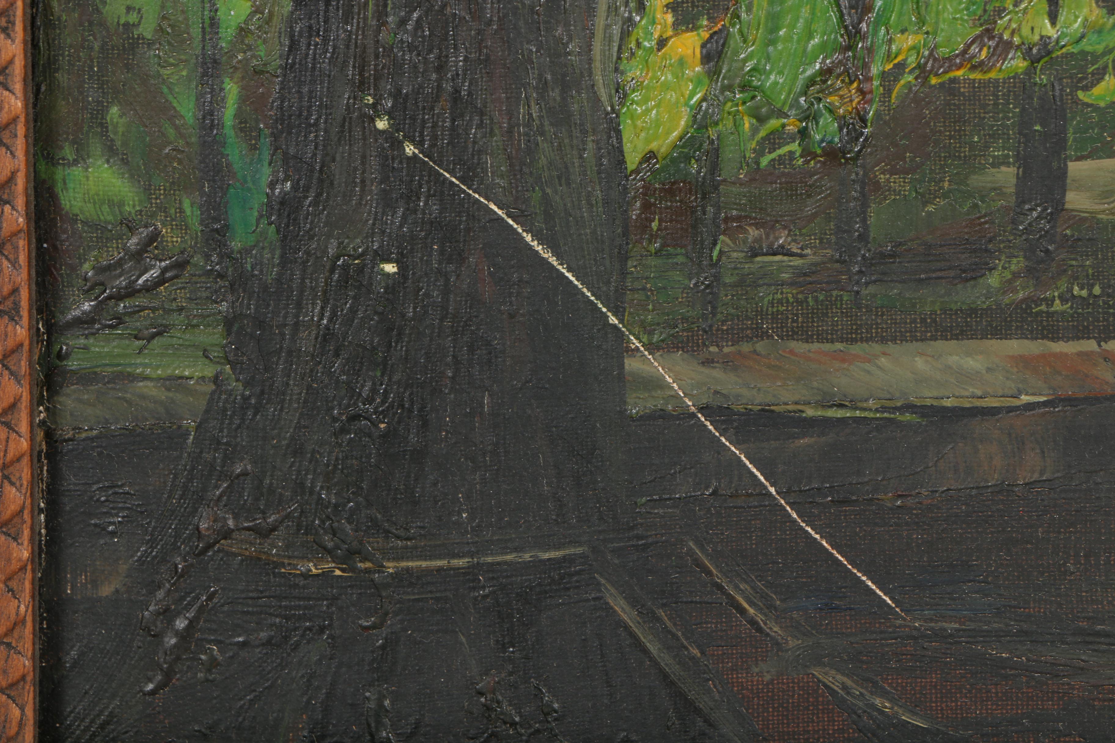 Sunset on Bay Oil On Canvas Painting