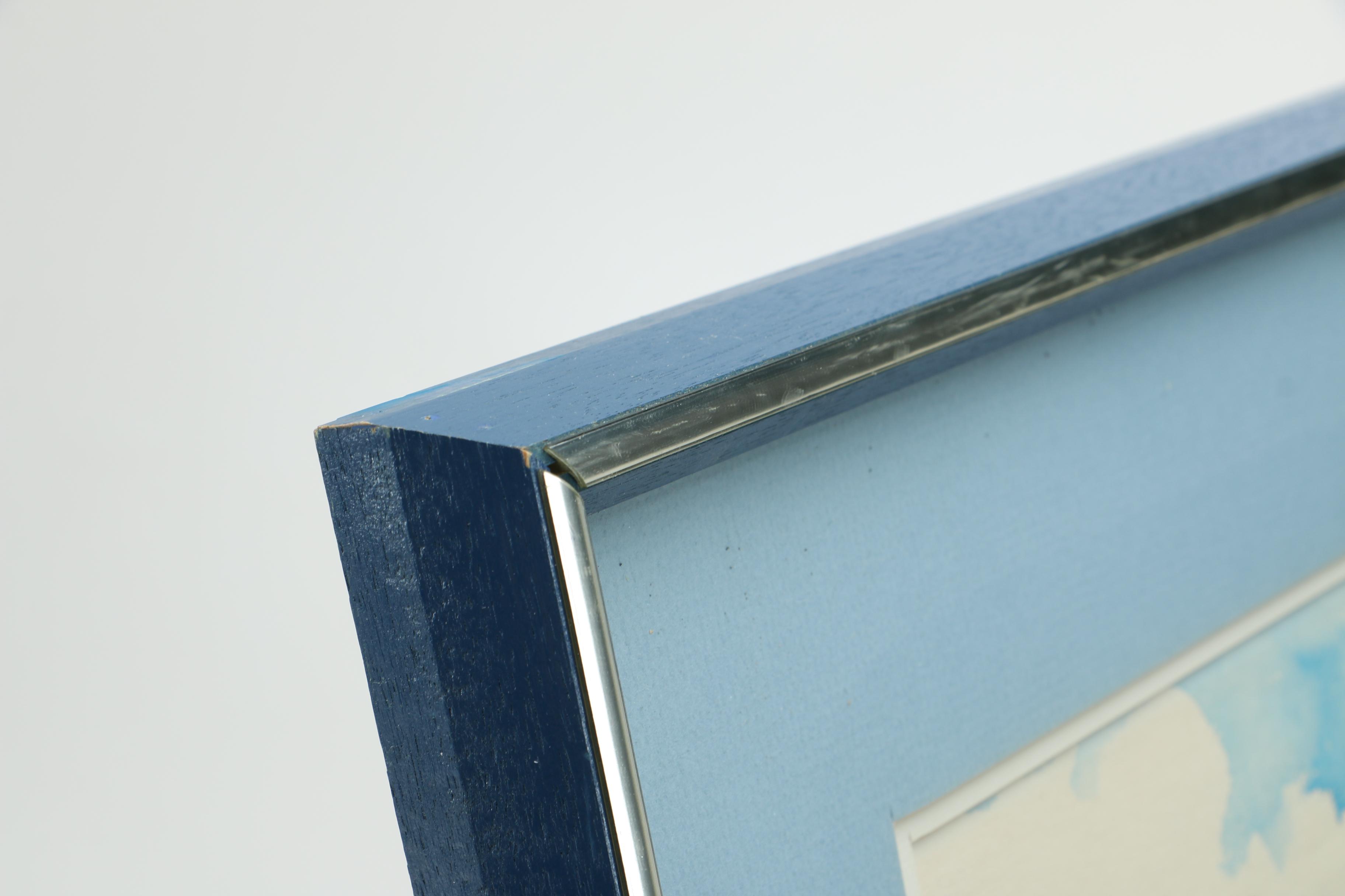 Vern Tremewan Offset Lithograph of "20th Century Bermuda"