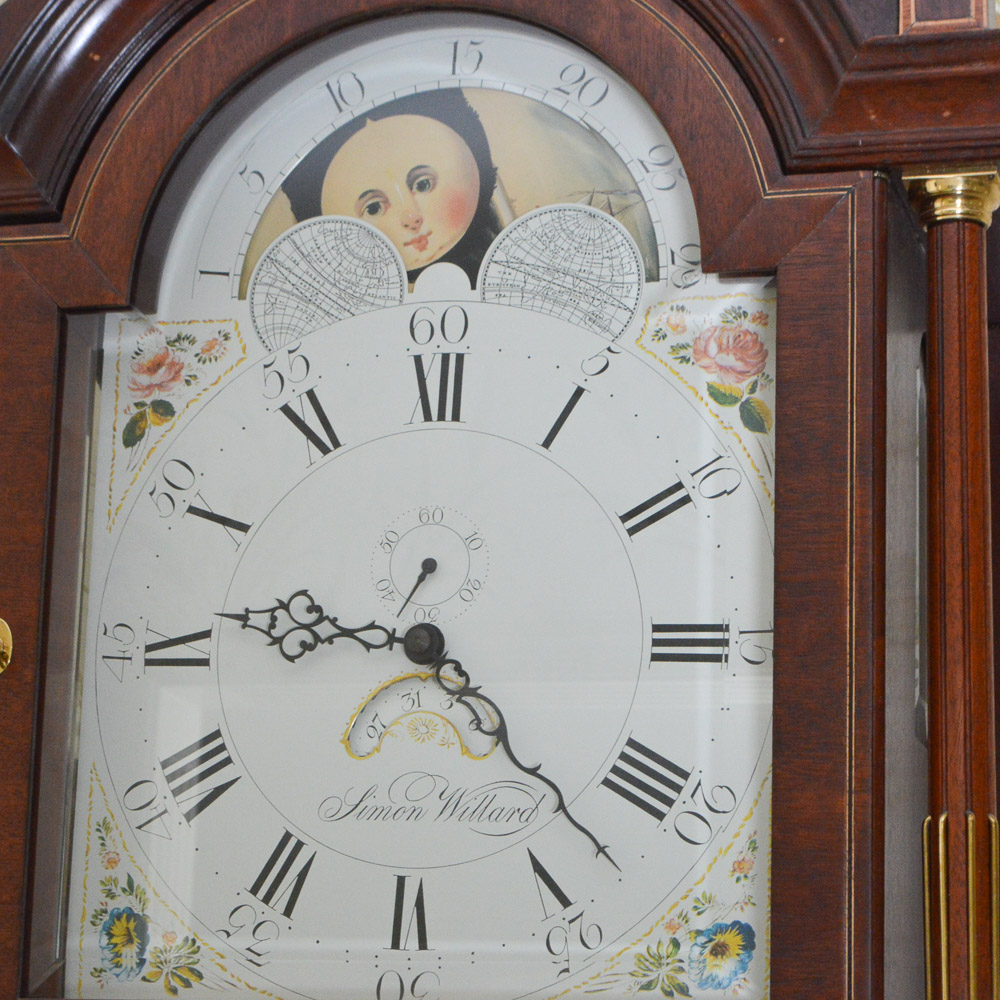 Reproduction Simon Willard Tall Case Clock