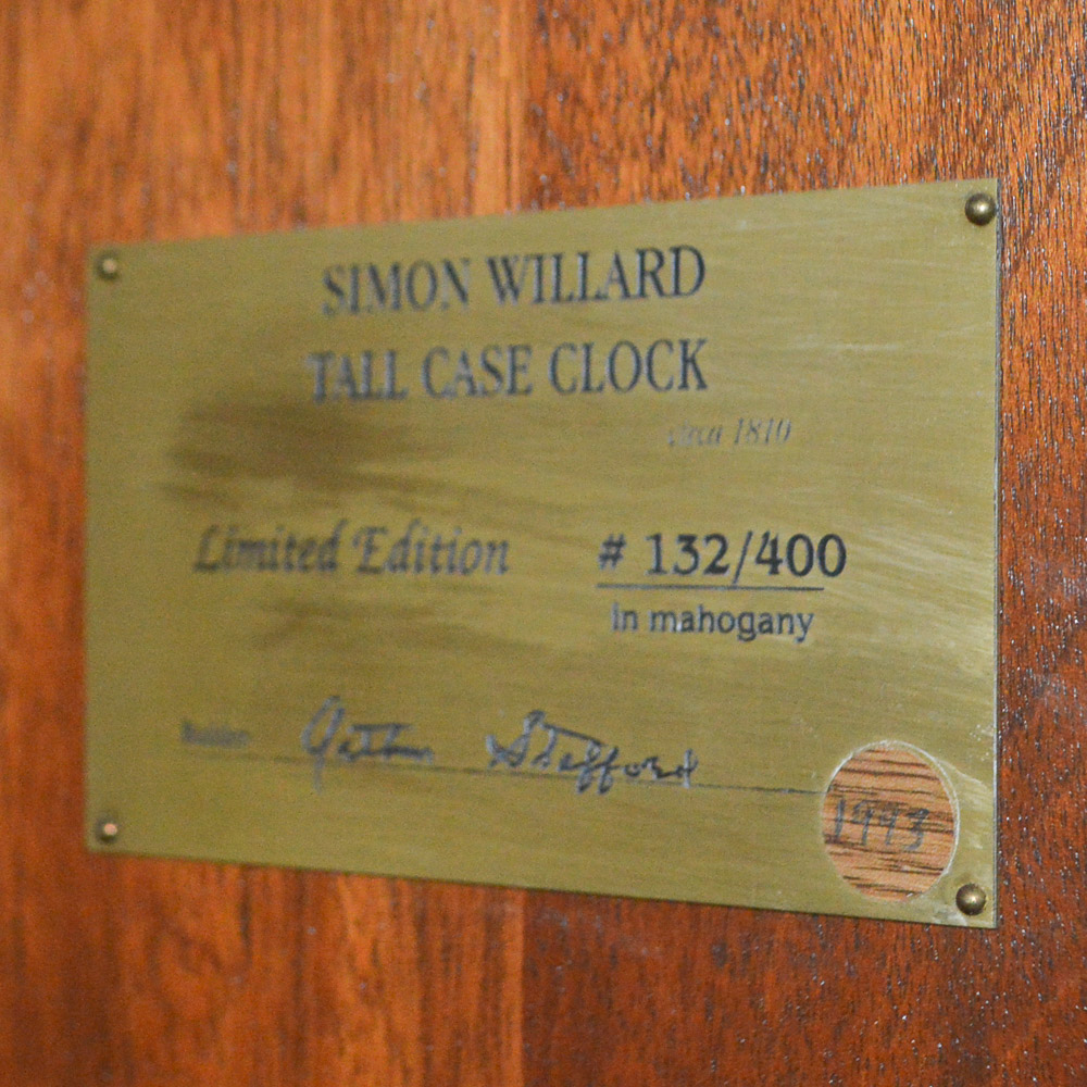 Reproduction Simon Willard Tall Case Clock