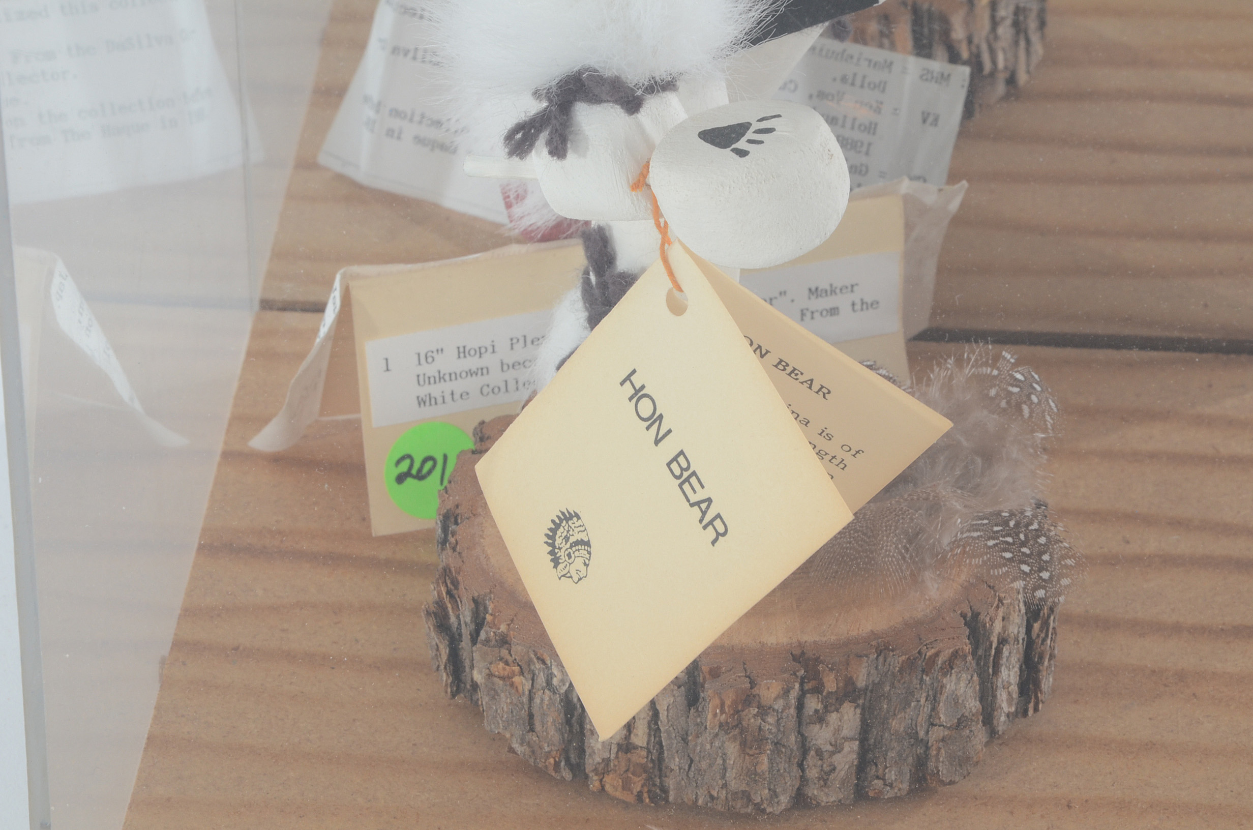 "Hon Bear" Kachina Doll in Case