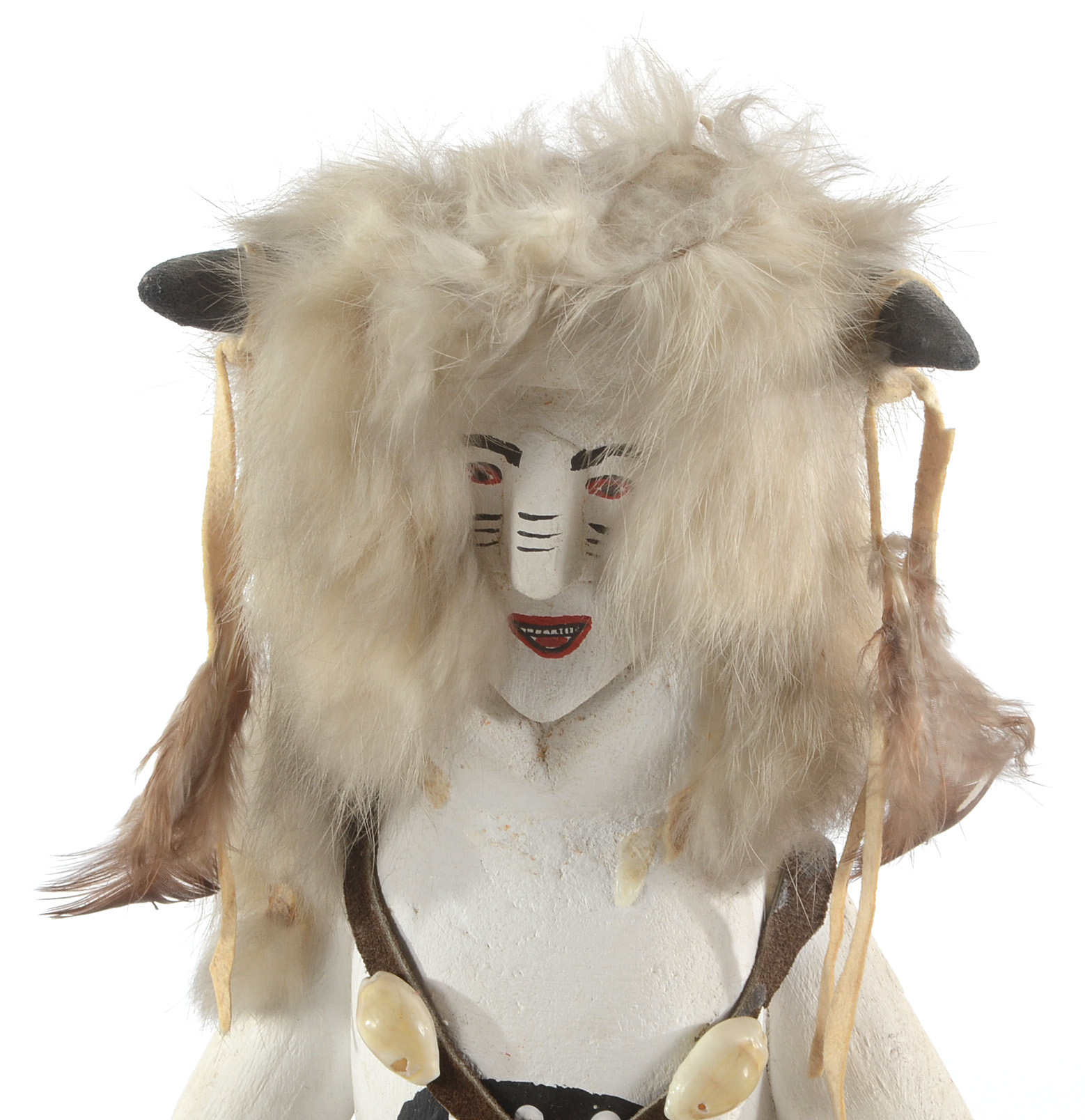 "White Buffalo Dancer" Signed G. Parkett Kochina Doll
