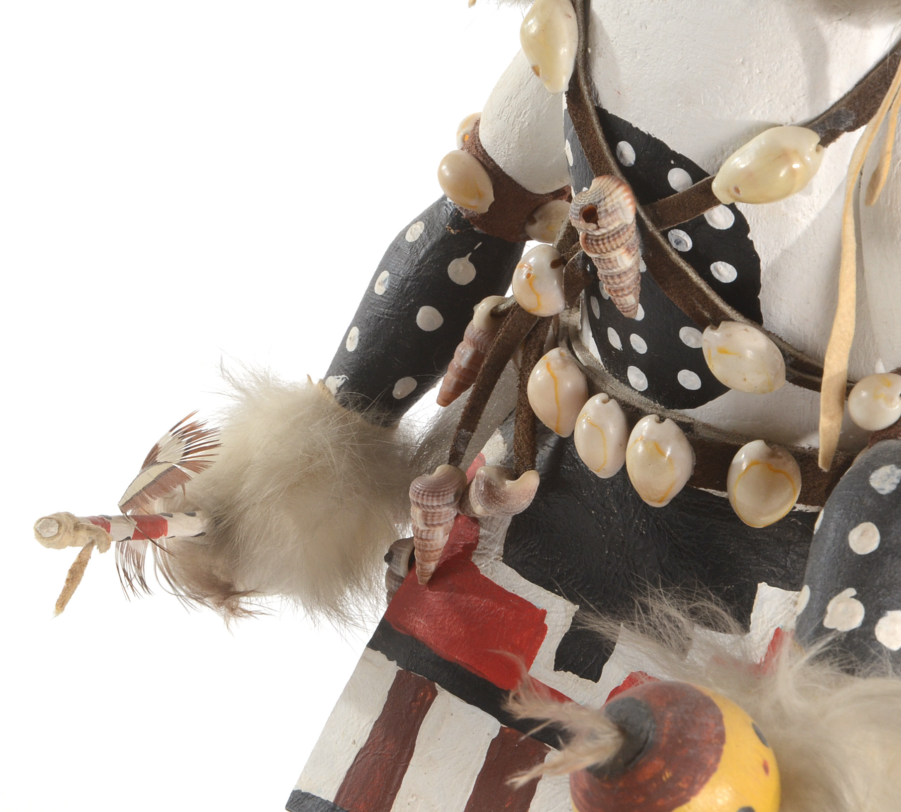 "White Buffalo Dancer" Signed G. Parkett Kochina Doll