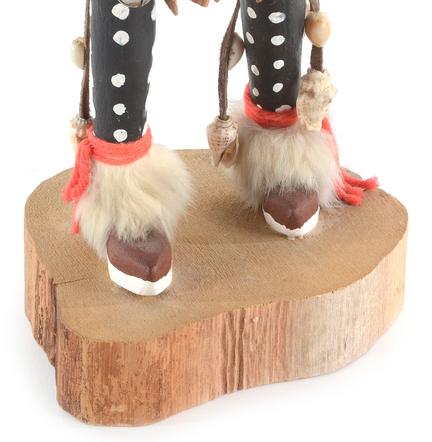 "White Buffalo Dancer" Signed G. Parkett Kochina Doll