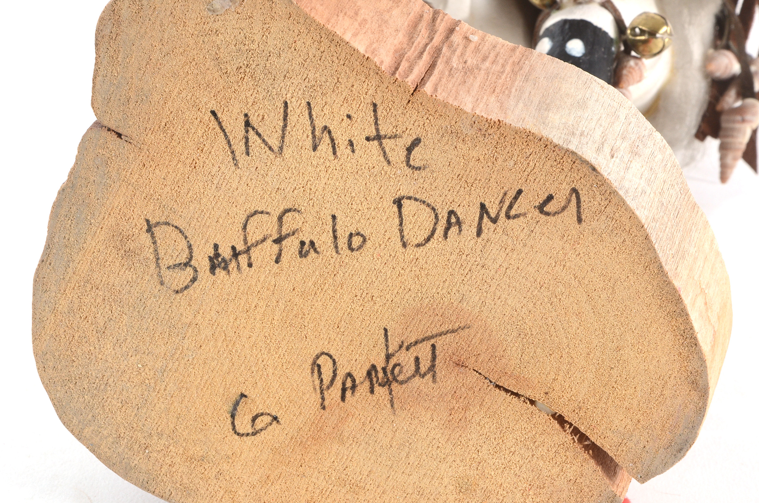 "White Buffalo Dancer" Signed G. Parkett Kochina Doll