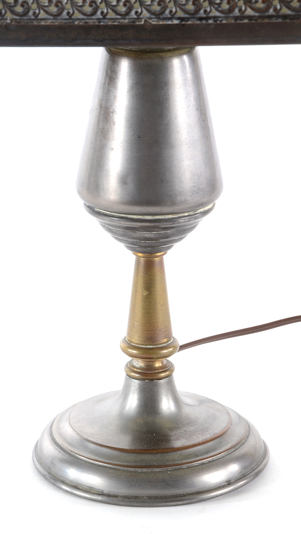 Vintage Slag Glass Table Lamps