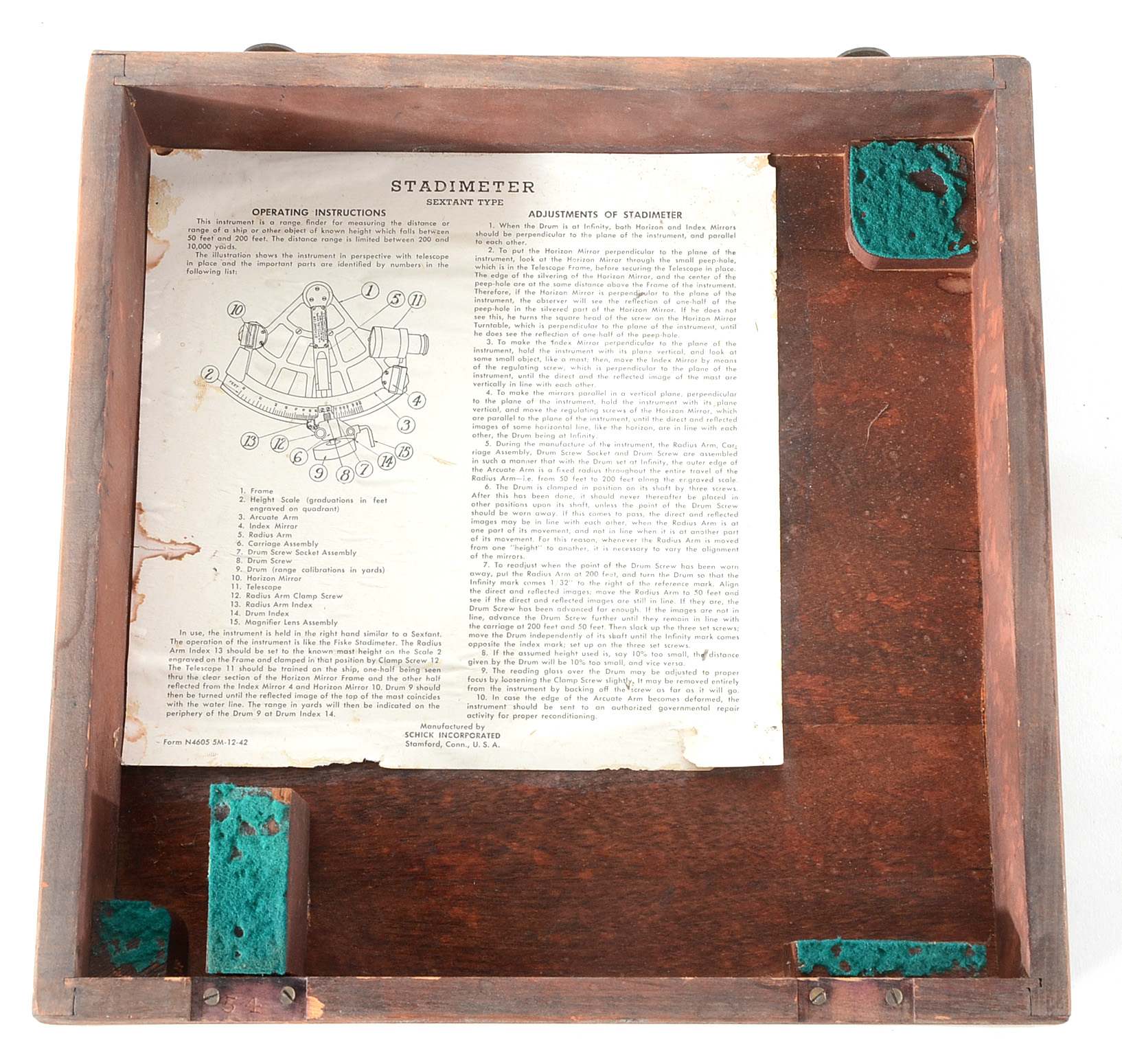 Vintage Stadimeter by Schick