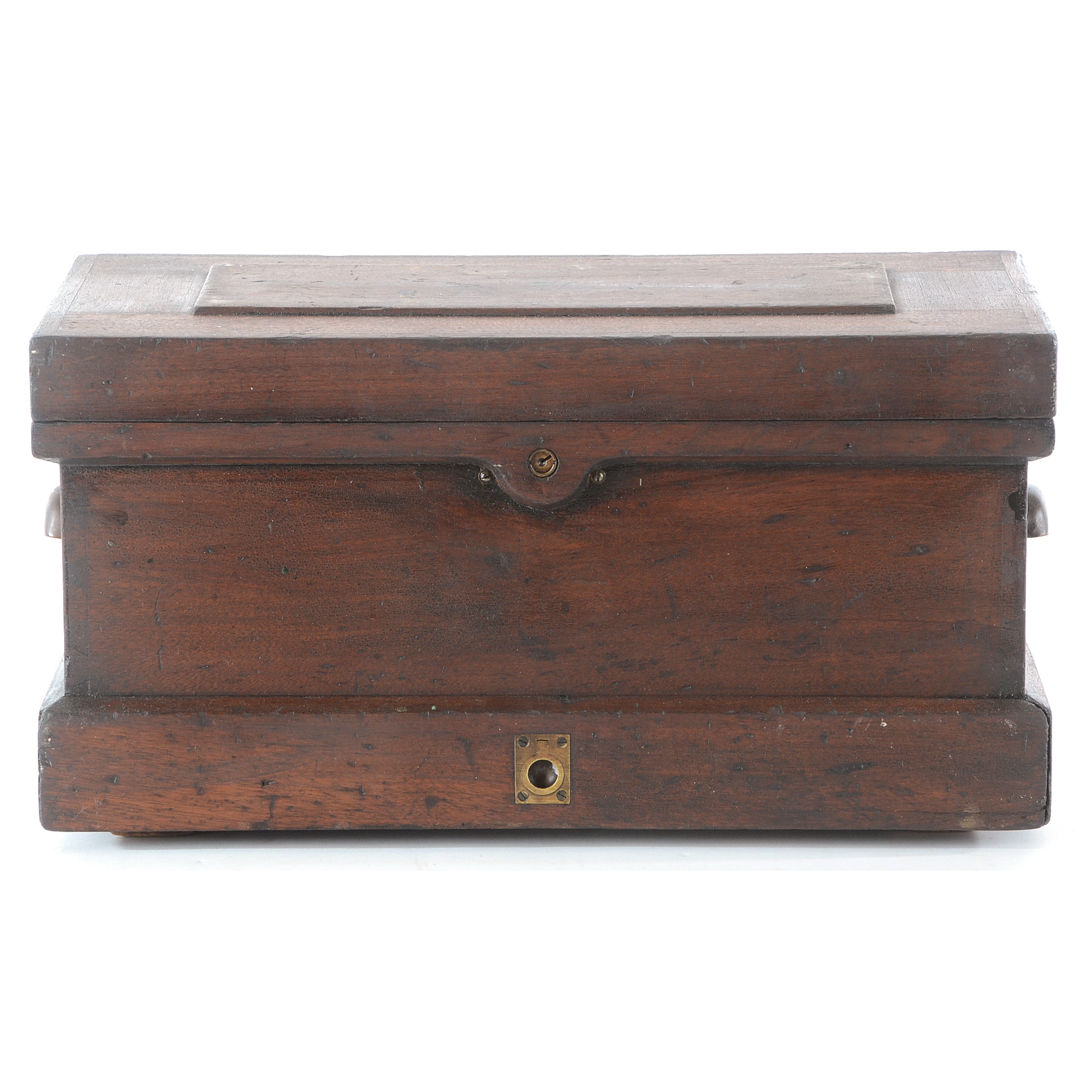 Antique Walnut Toolbox