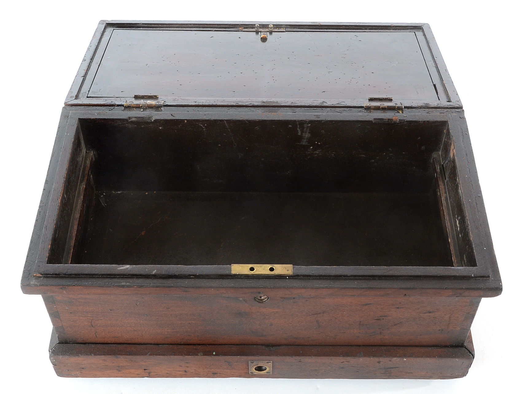 Antique Walnut Toolbox