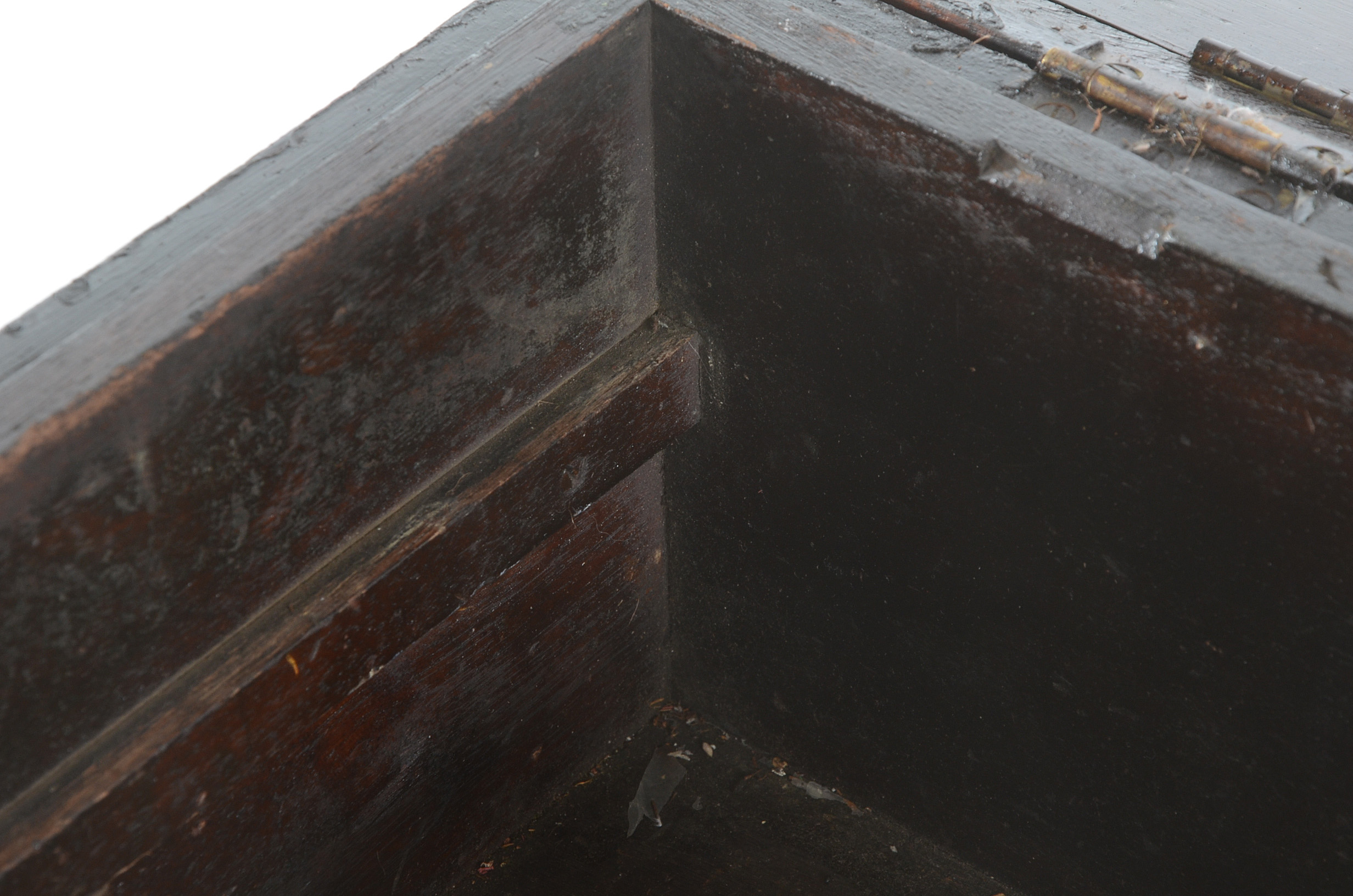 Antique Walnut Toolbox