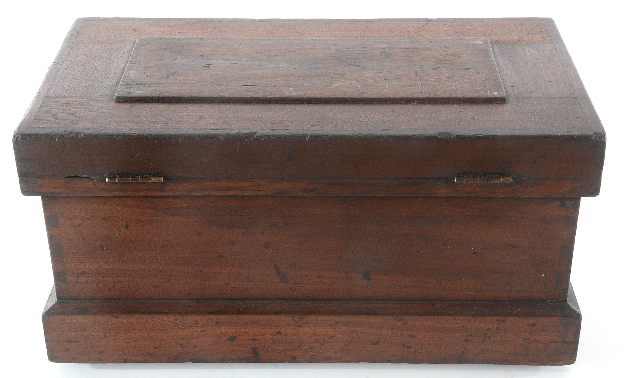 Antique Walnut Toolbox