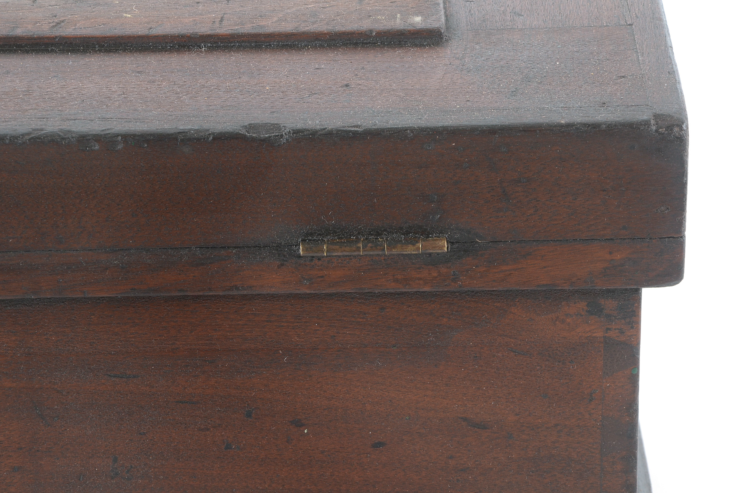 Antique Walnut Toolbox