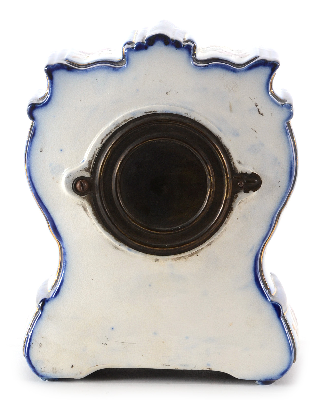 Antique Porcelain Clock by Wm L Gilbert