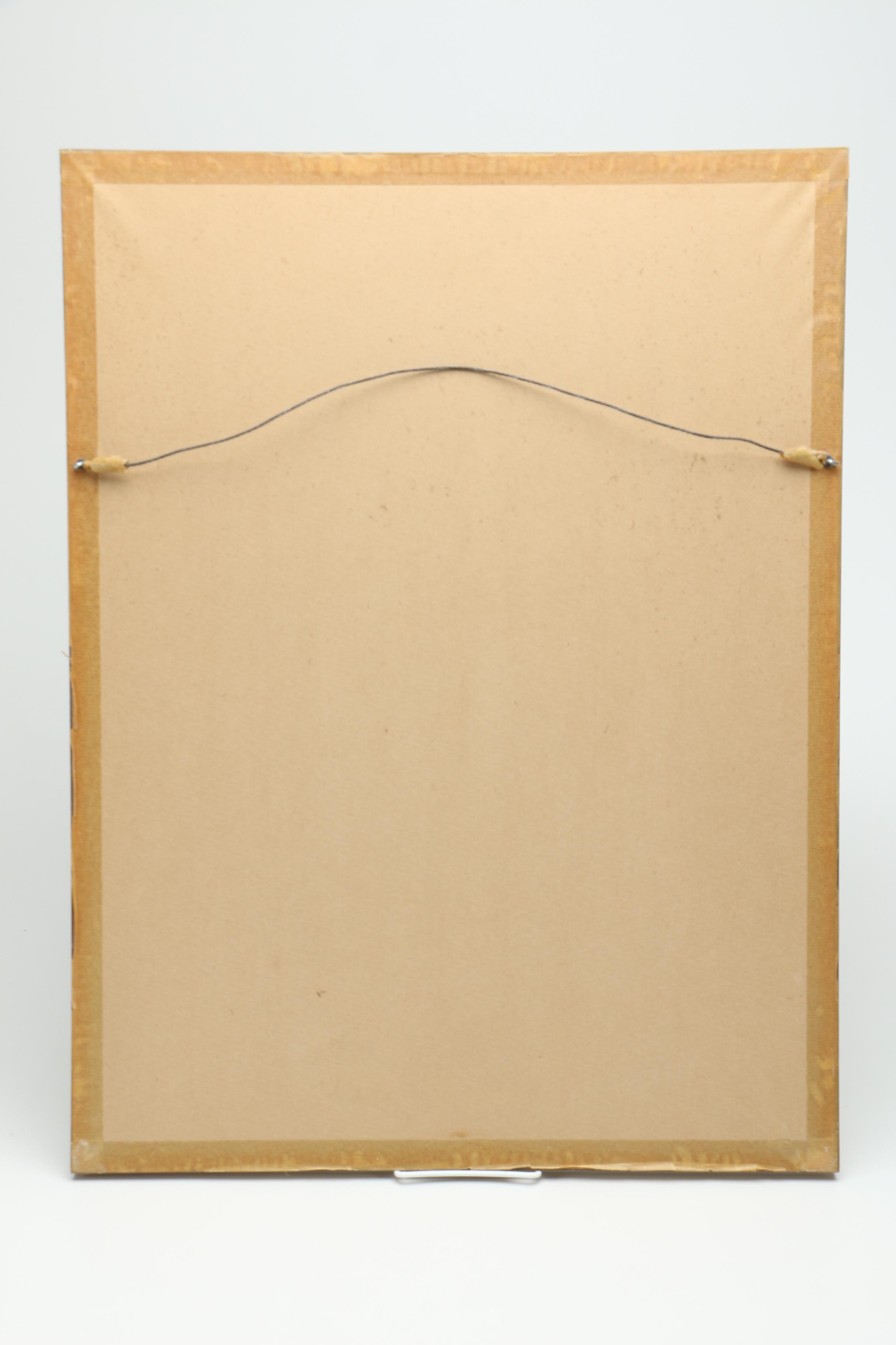 Ellen Dodham Watercolor Painting "Golden Gate Bridge"