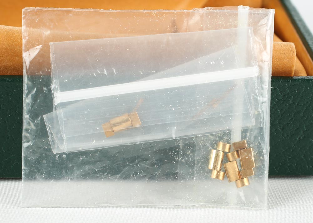 Women's 18K Yellow Gold and Diamond Vintage Rolex Oyster Watch