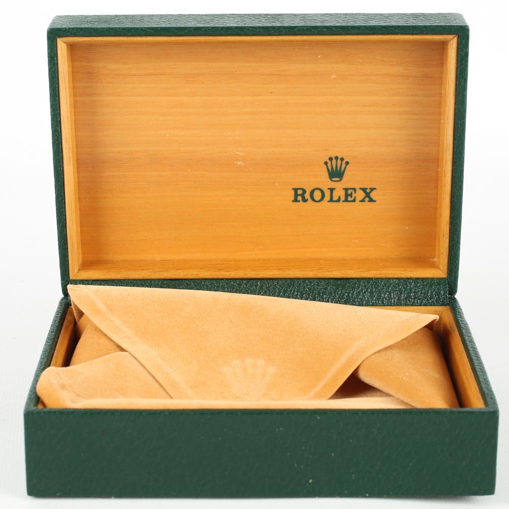 Women's 18K Yellow Gold and Diamond Vintage Rolex Oyster Watch