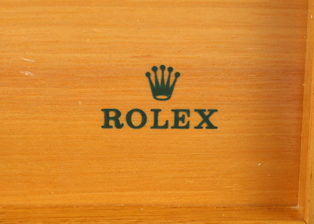 Women's 18K Yellow Gold and Diamond Vintage Rolex Oyster Watch