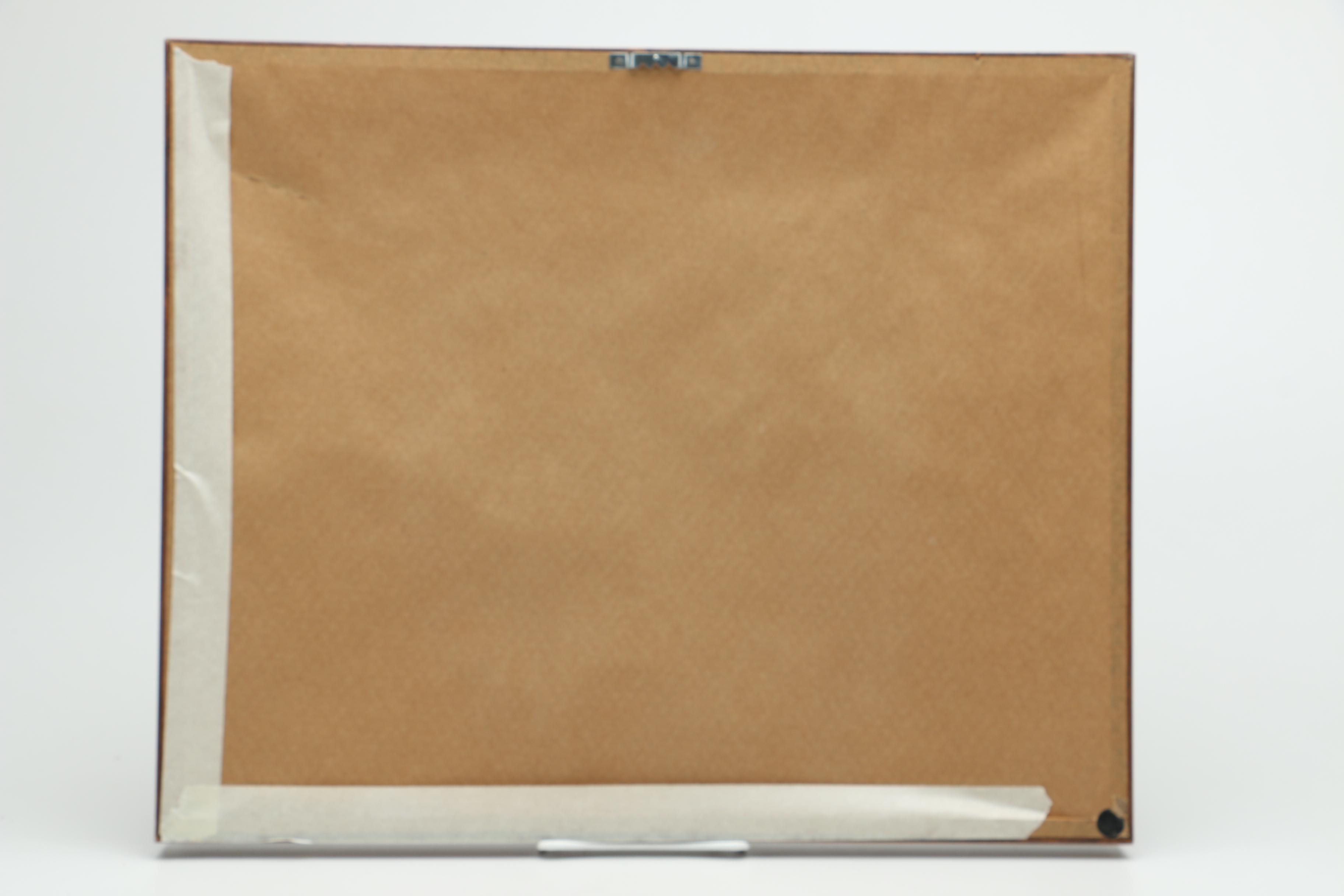 1983 Pen and Watercolor "Costa Rican Coffee Picker" Signed "Otto"