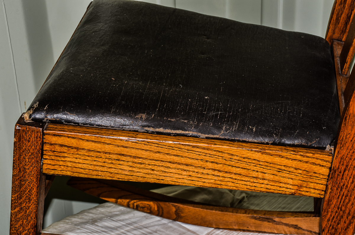 Vintage Wooden Rocking Chair
