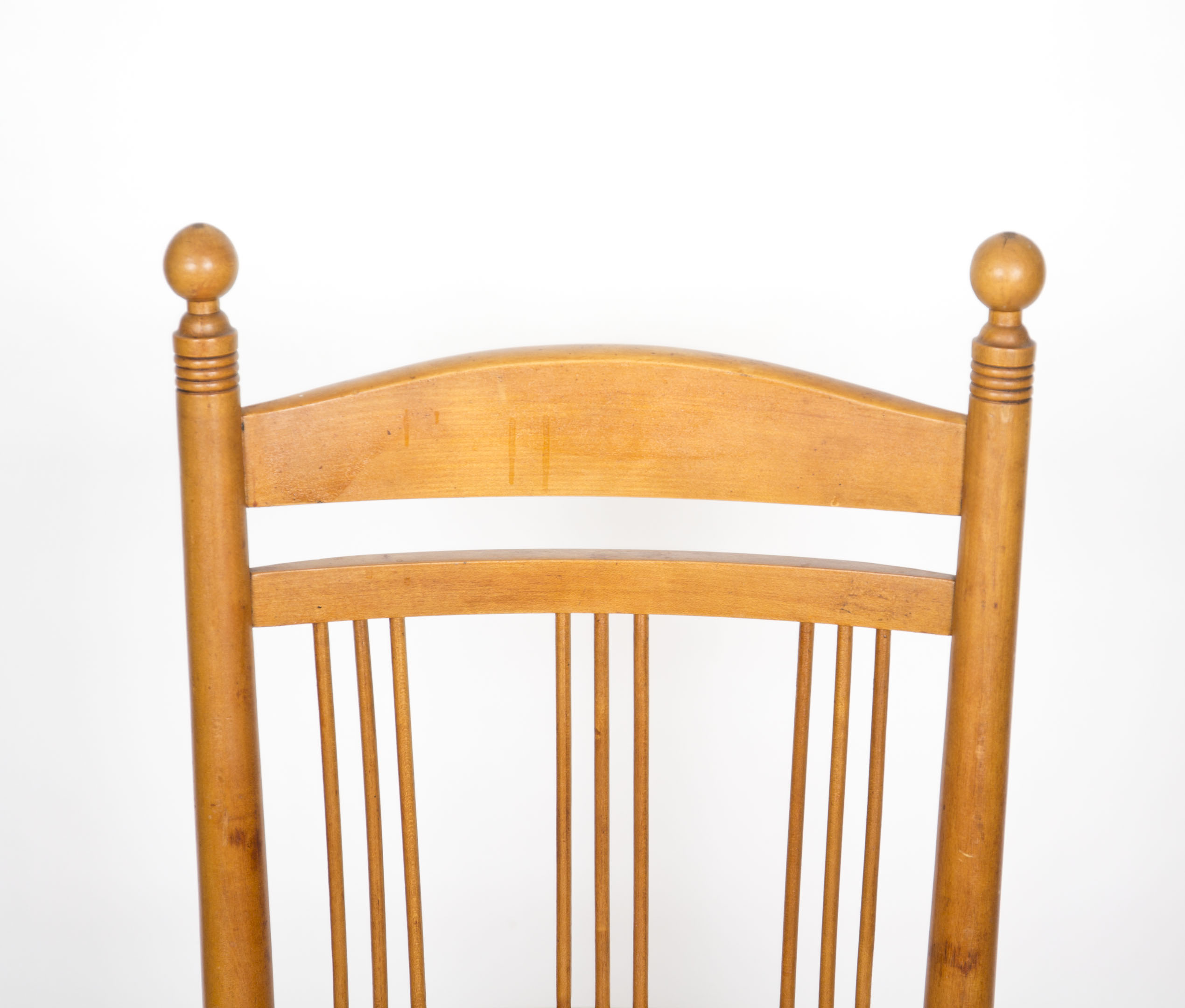 Pair of Cherry Chairs With Caned Seats