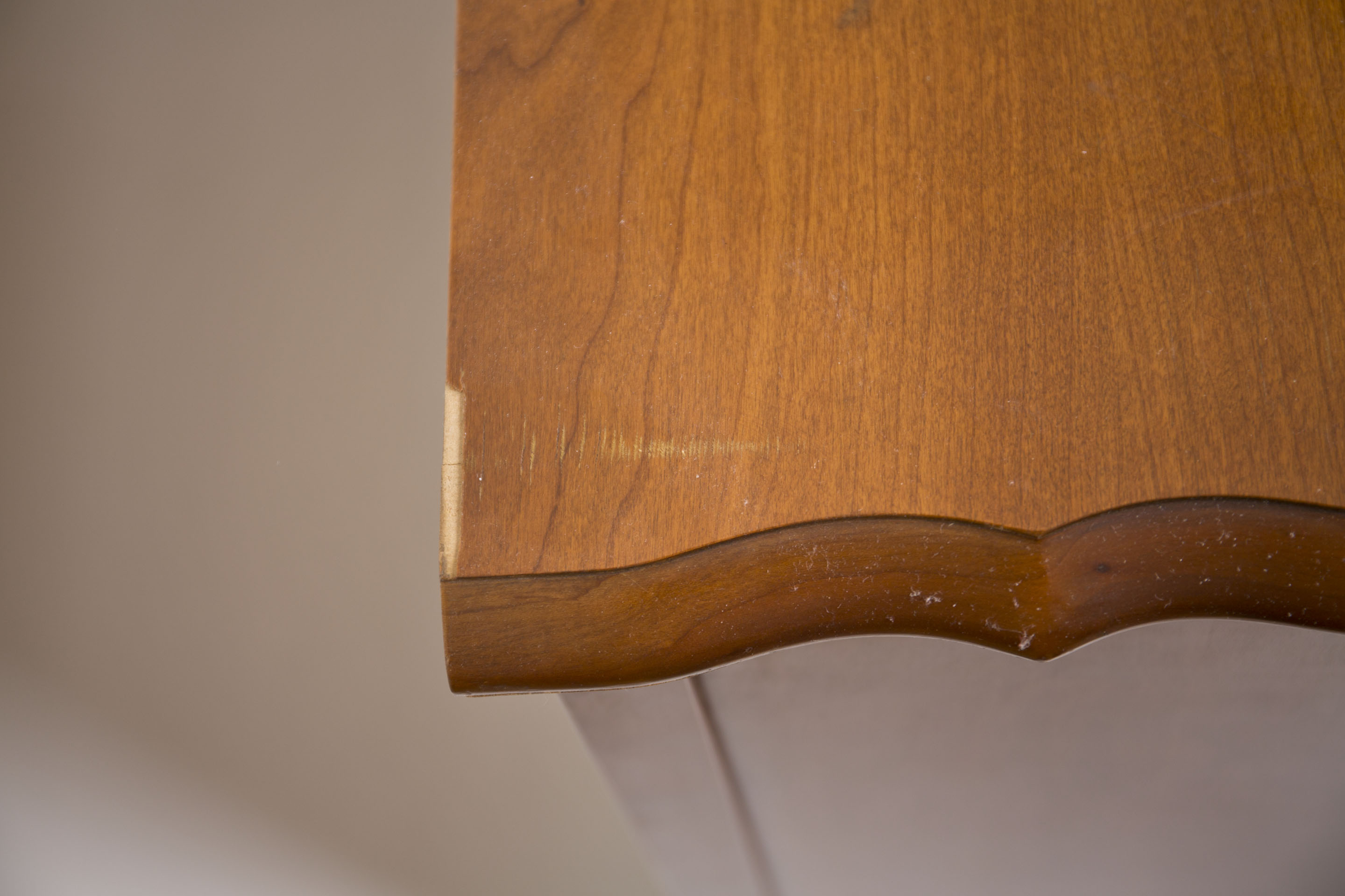 Vintage French Provincial Style Cherry Dresser by Permacraft