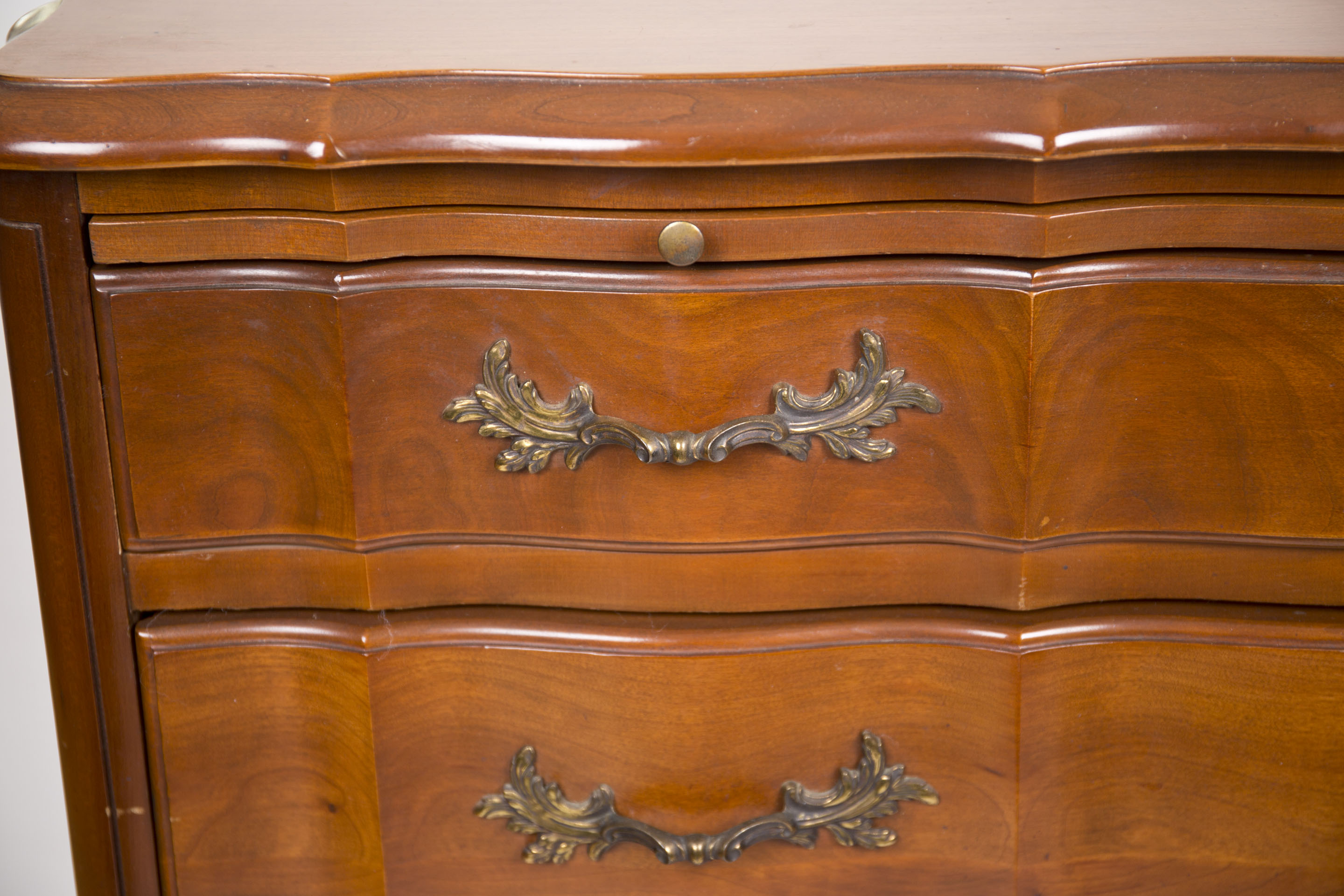 Vintage French Provincial Style Cherry Dresser by Permacraft