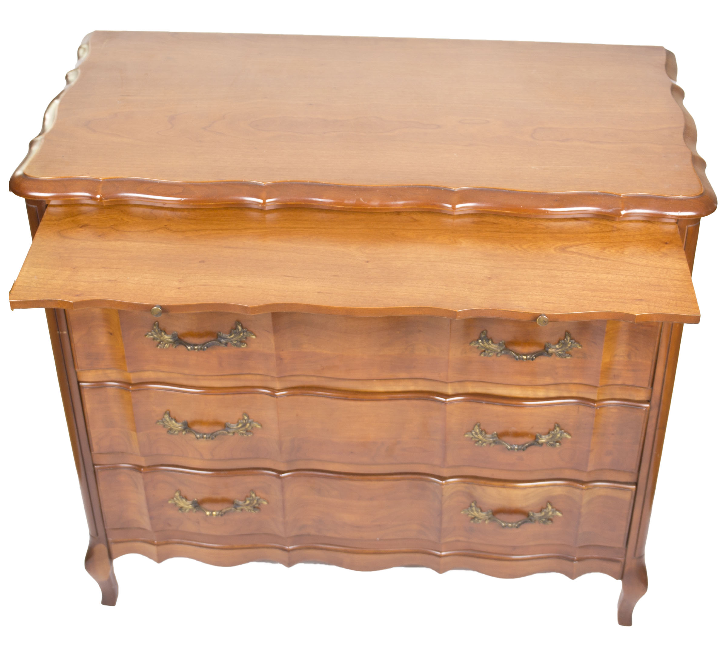 Vintage French Provincial Style Cherry Dresser by Permacraft