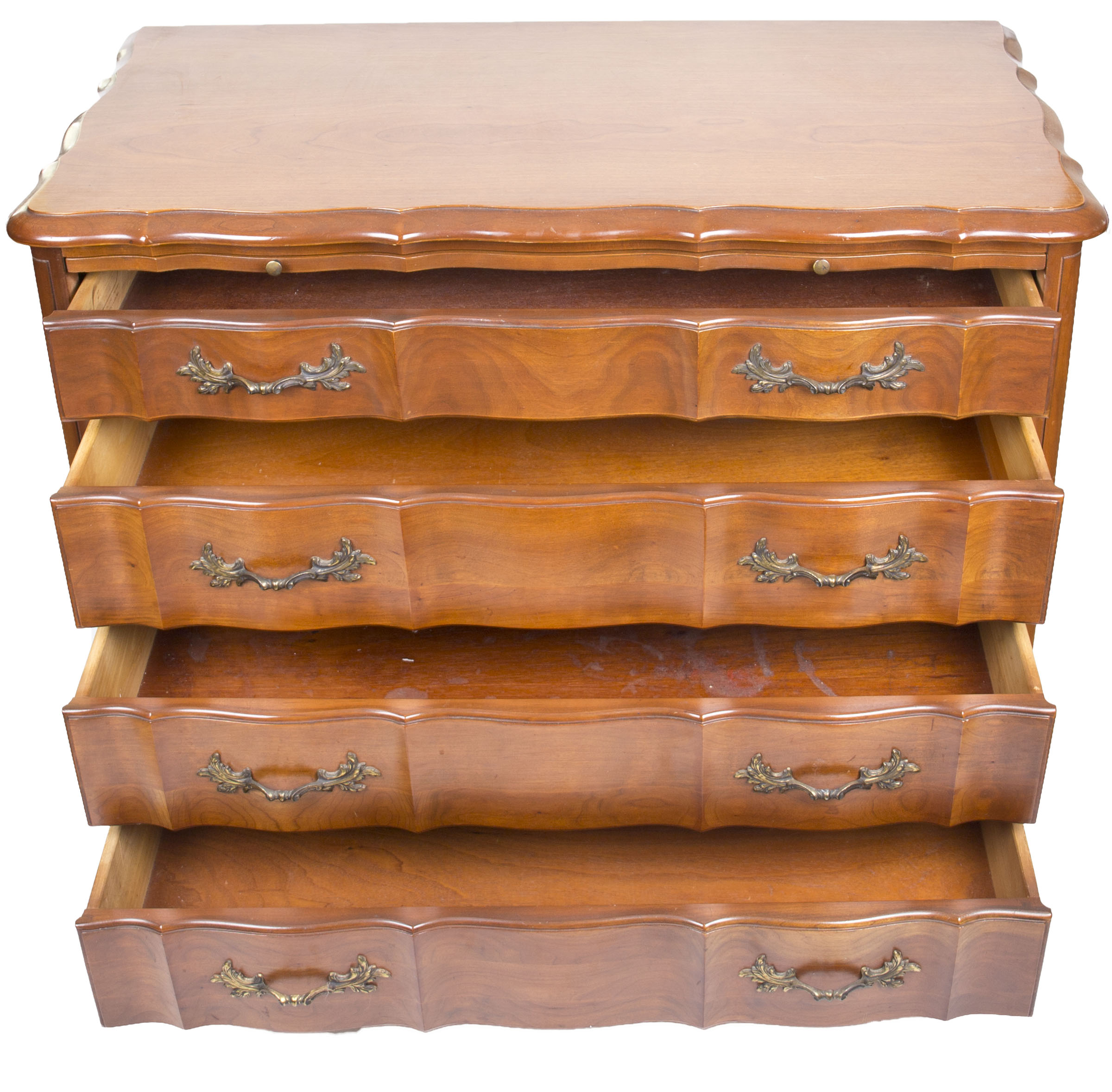 Vintage French Provincial Style Cherry Dresser by Permacraft