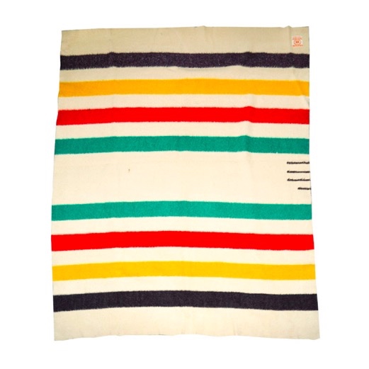 Vintage Hudson's Bay Point Blanket