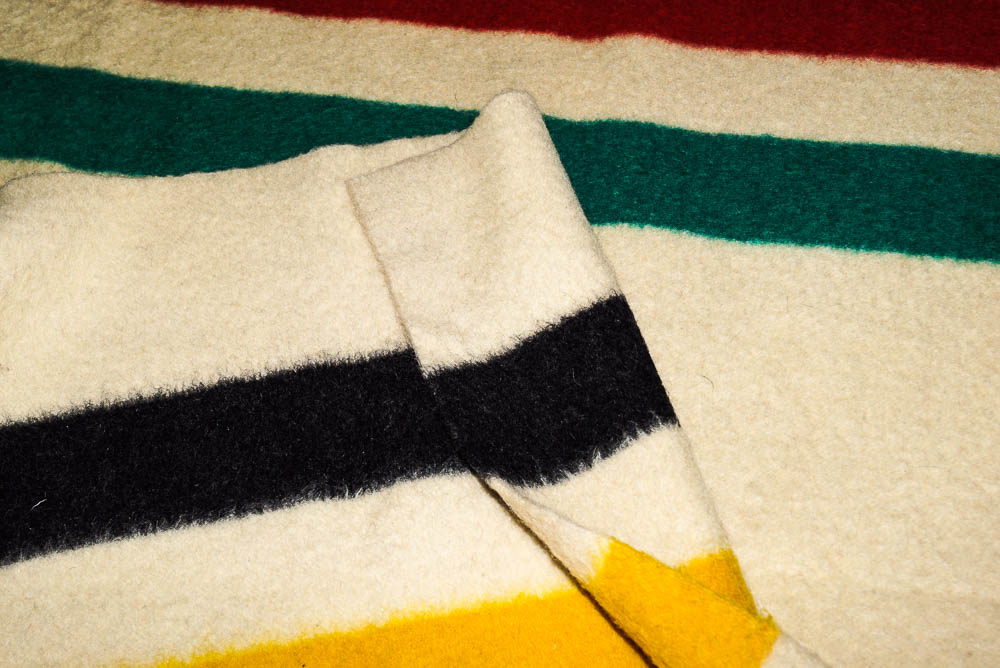 Vintage Hudson's Bay Point Blanket