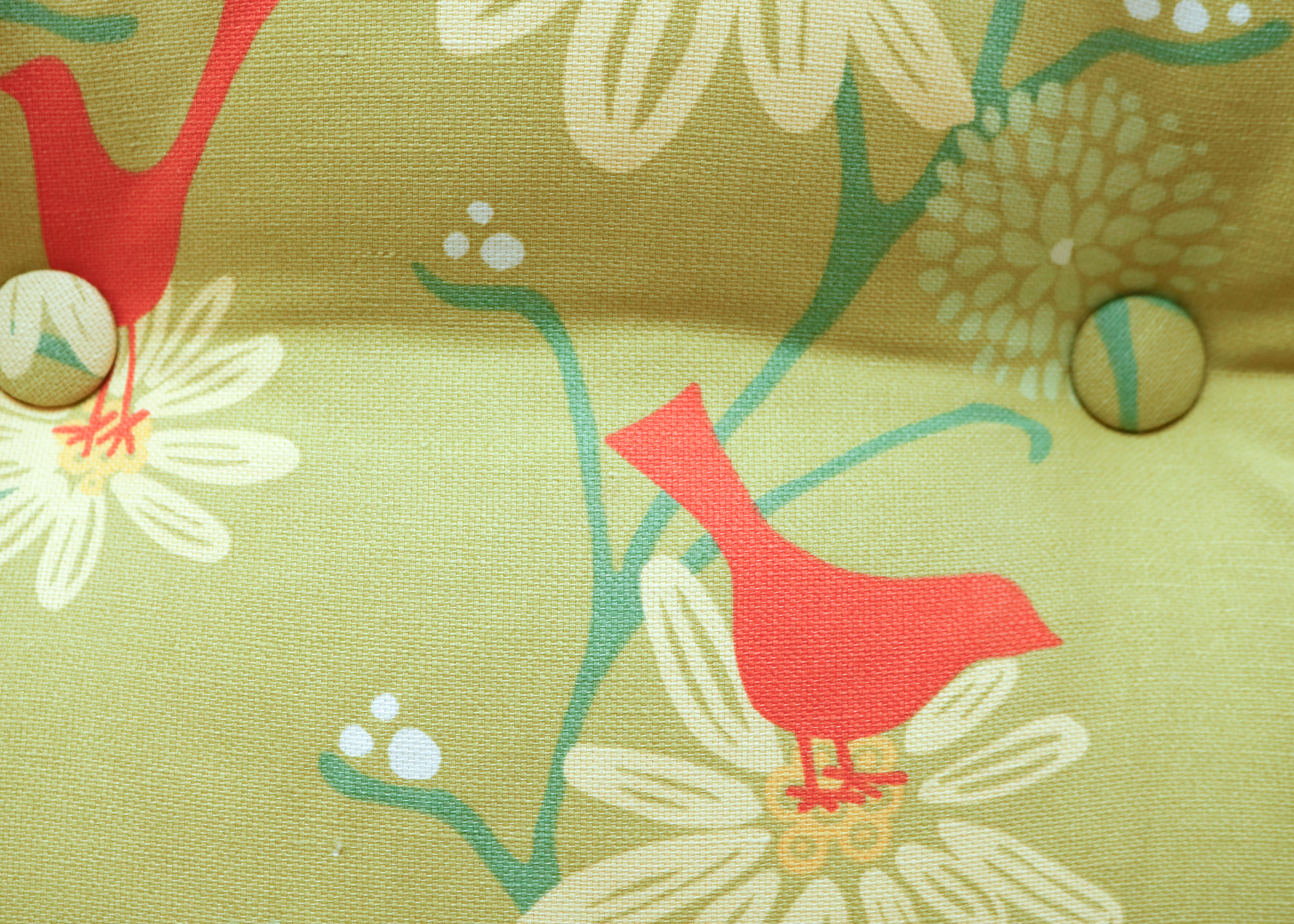 Rattan Chairs With Upholstered Cushions