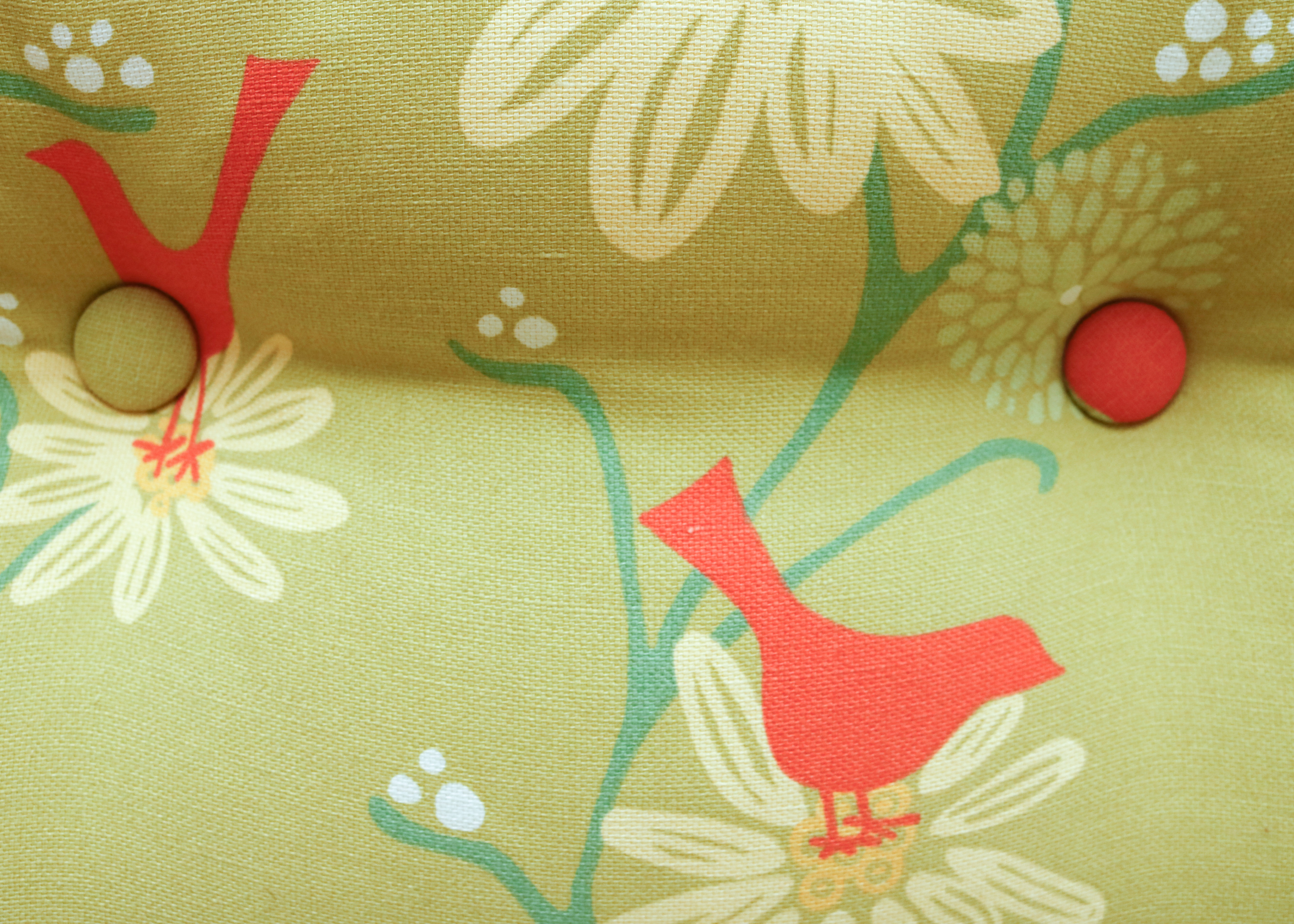 Rattan Chairs With Upholstered Cushions