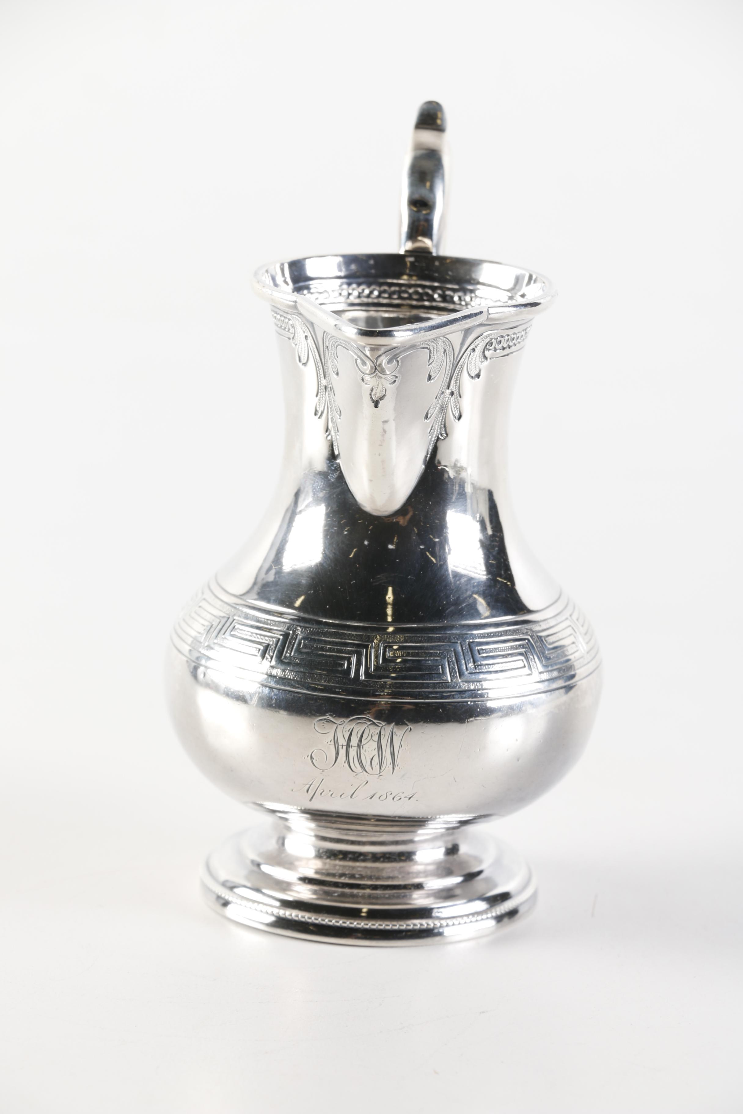 Shreve, Brown & Co. Sterling Silver Pitcher