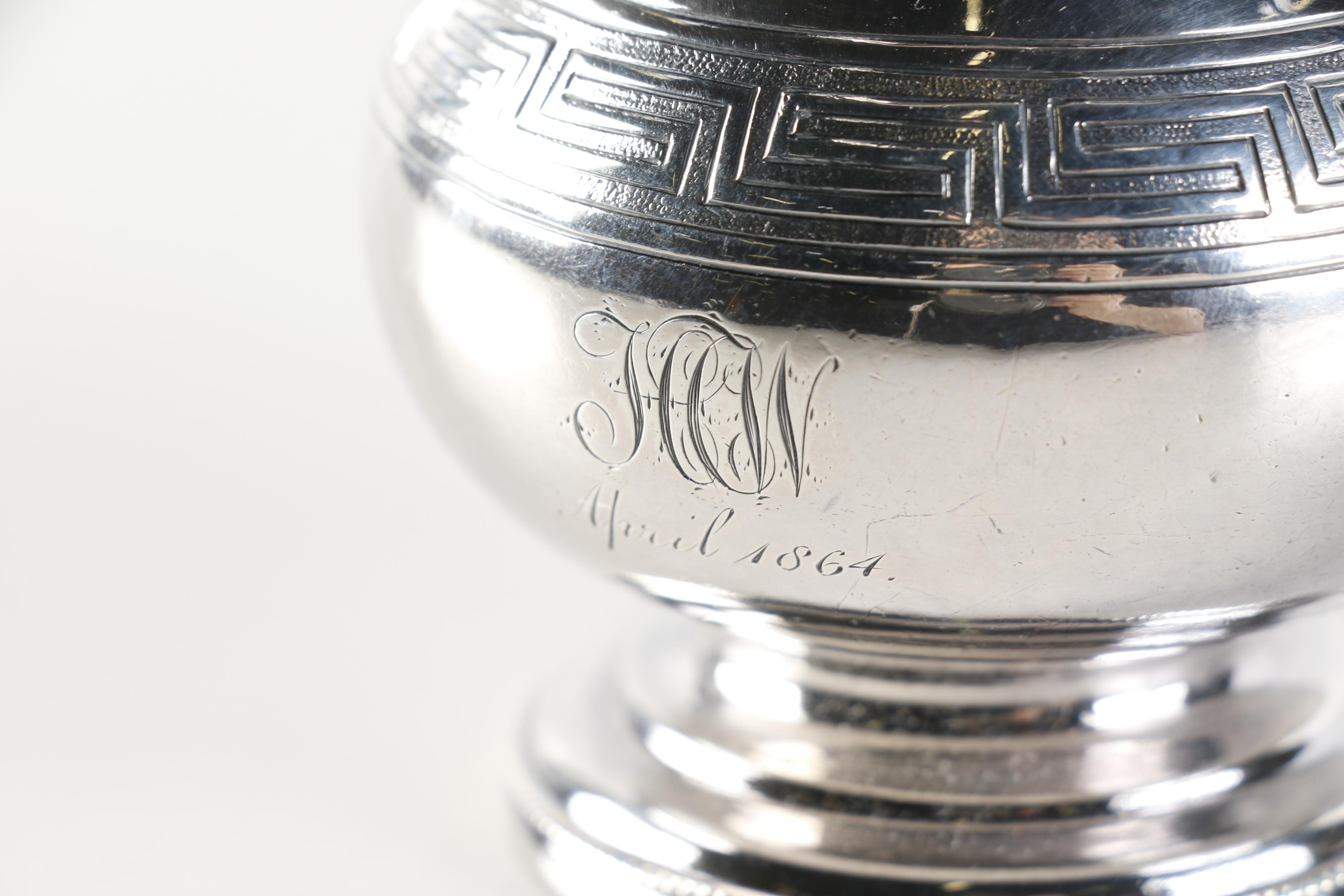 Shreve, Brown & Co. Sterling Silver Pitcher