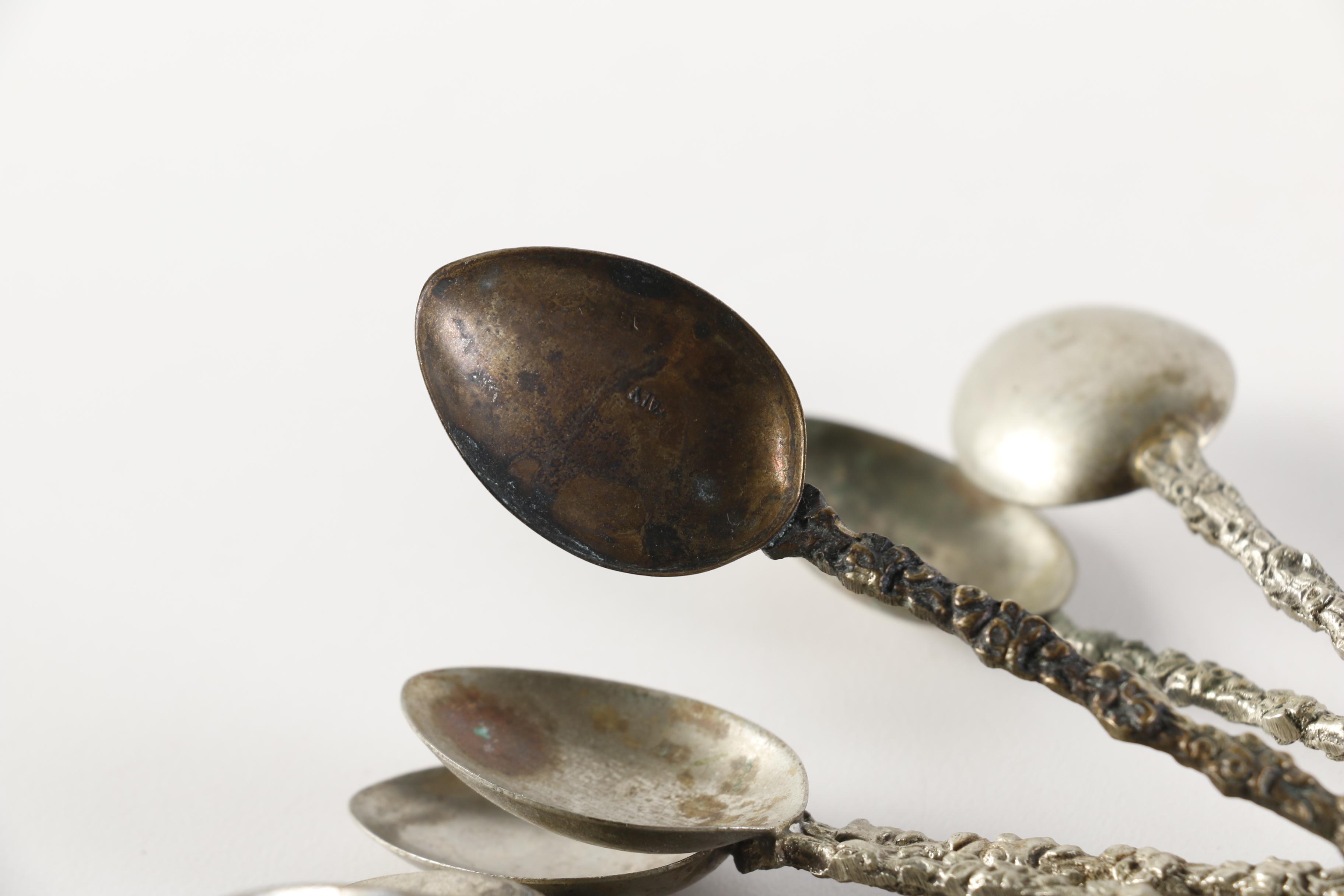 Antique Bronze Spoons