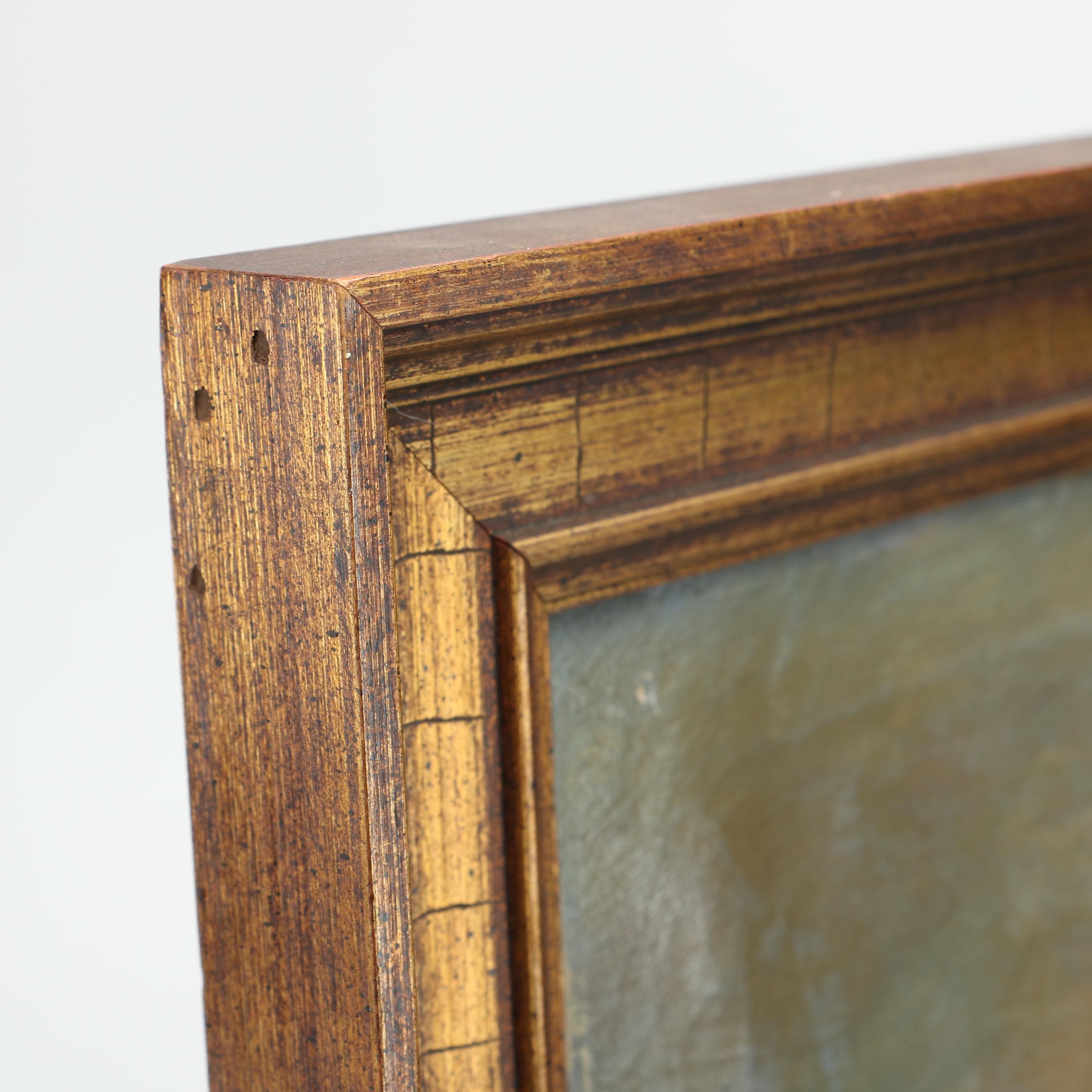 1887 Frank Clark Bromley Oil Painting "Seascape"