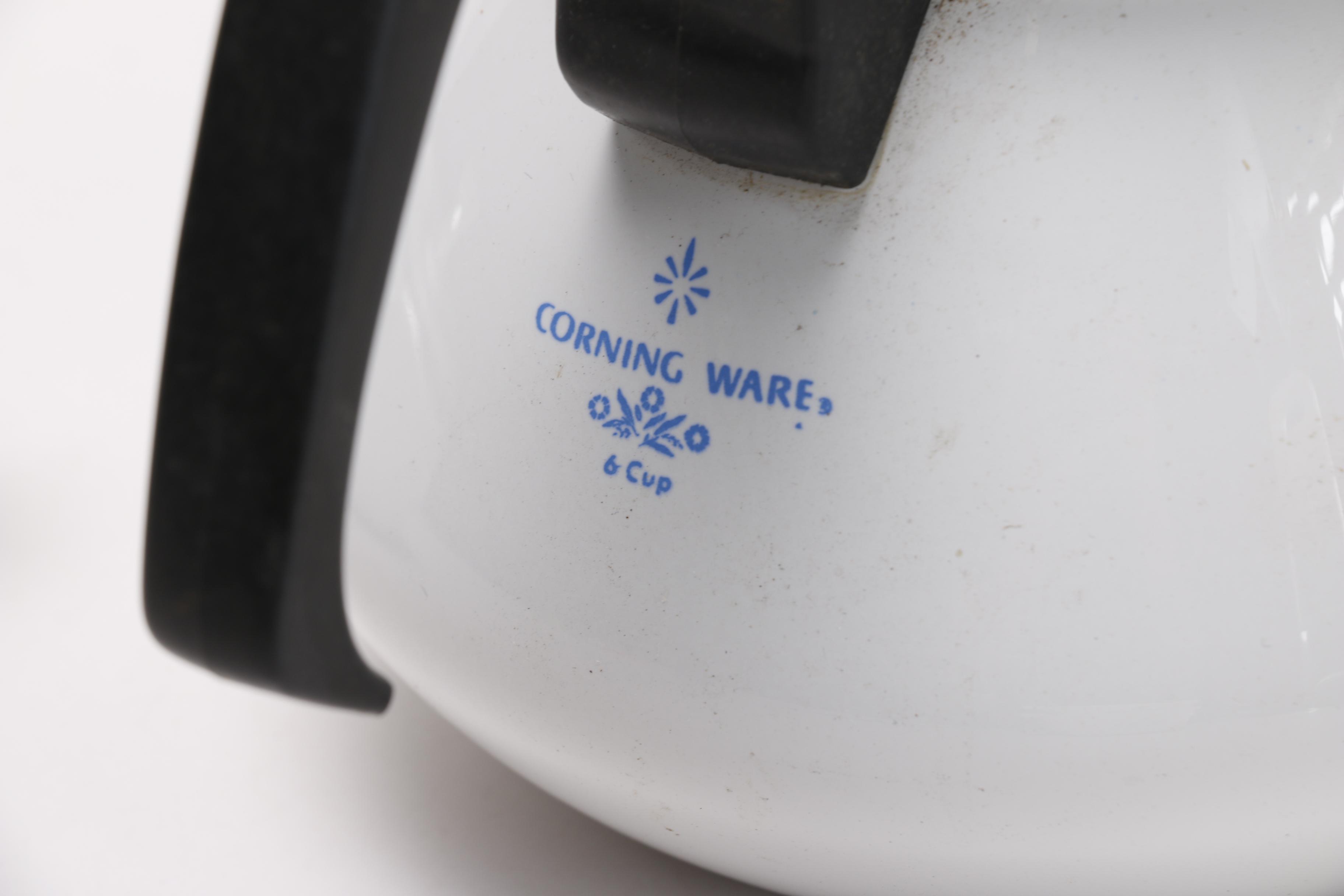 Collection of Corning  Ware "Cornflower" Pieces