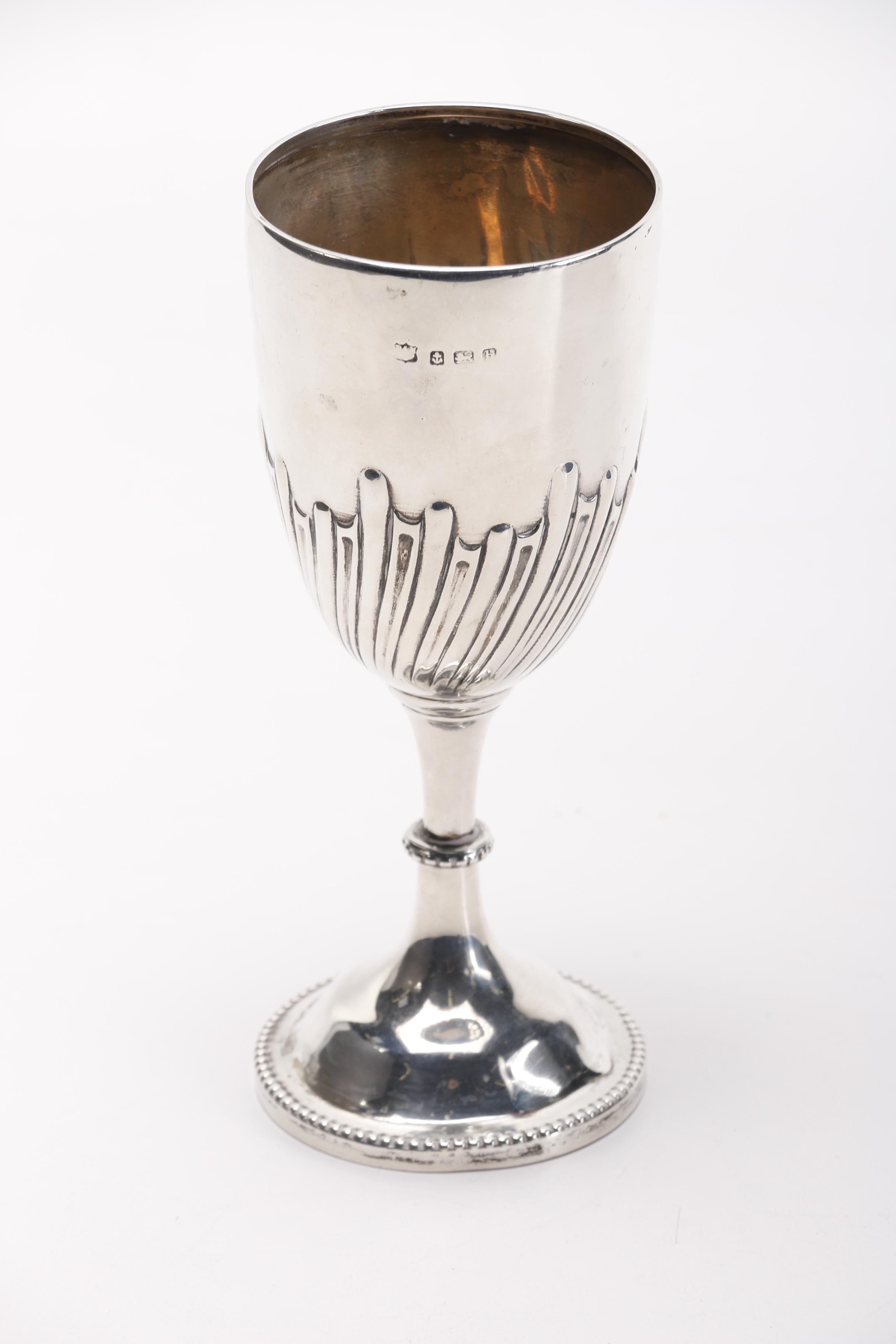 1907 David & Maurice Davis Sterling Silver Goblet