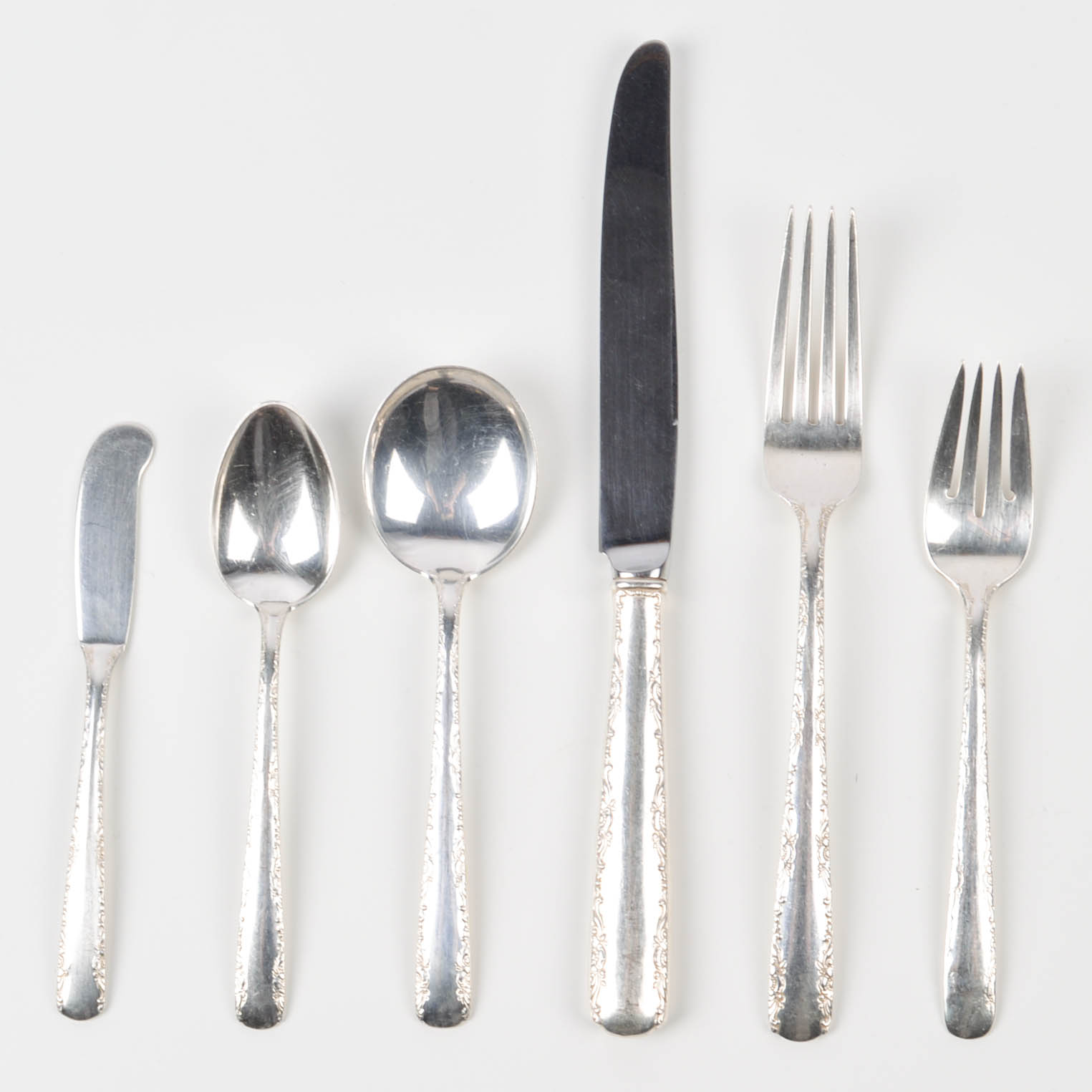 Gorham "Camellia" Sterling Silver Flatware