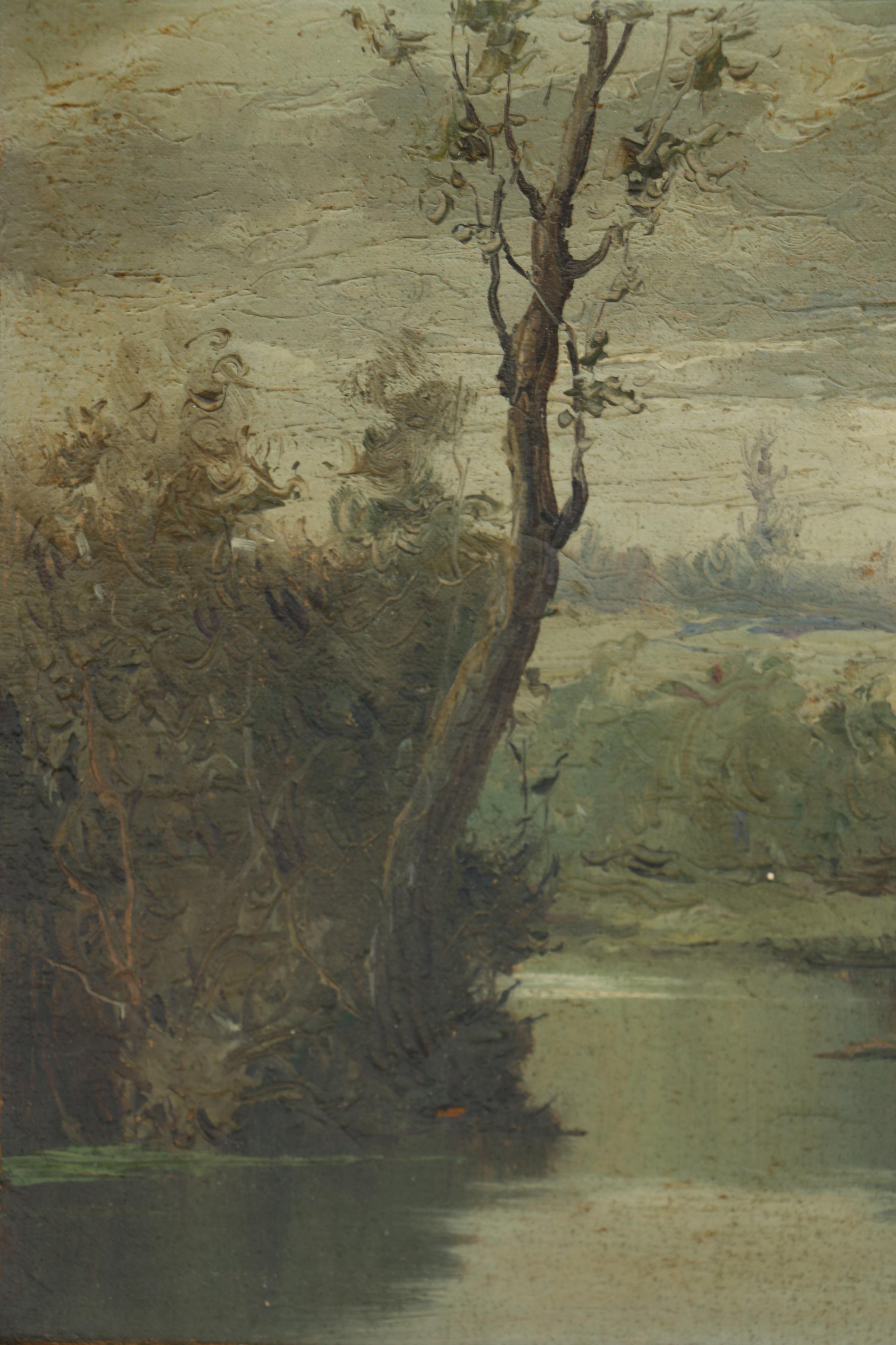 1946 Signed Original Oil on Canvas Board