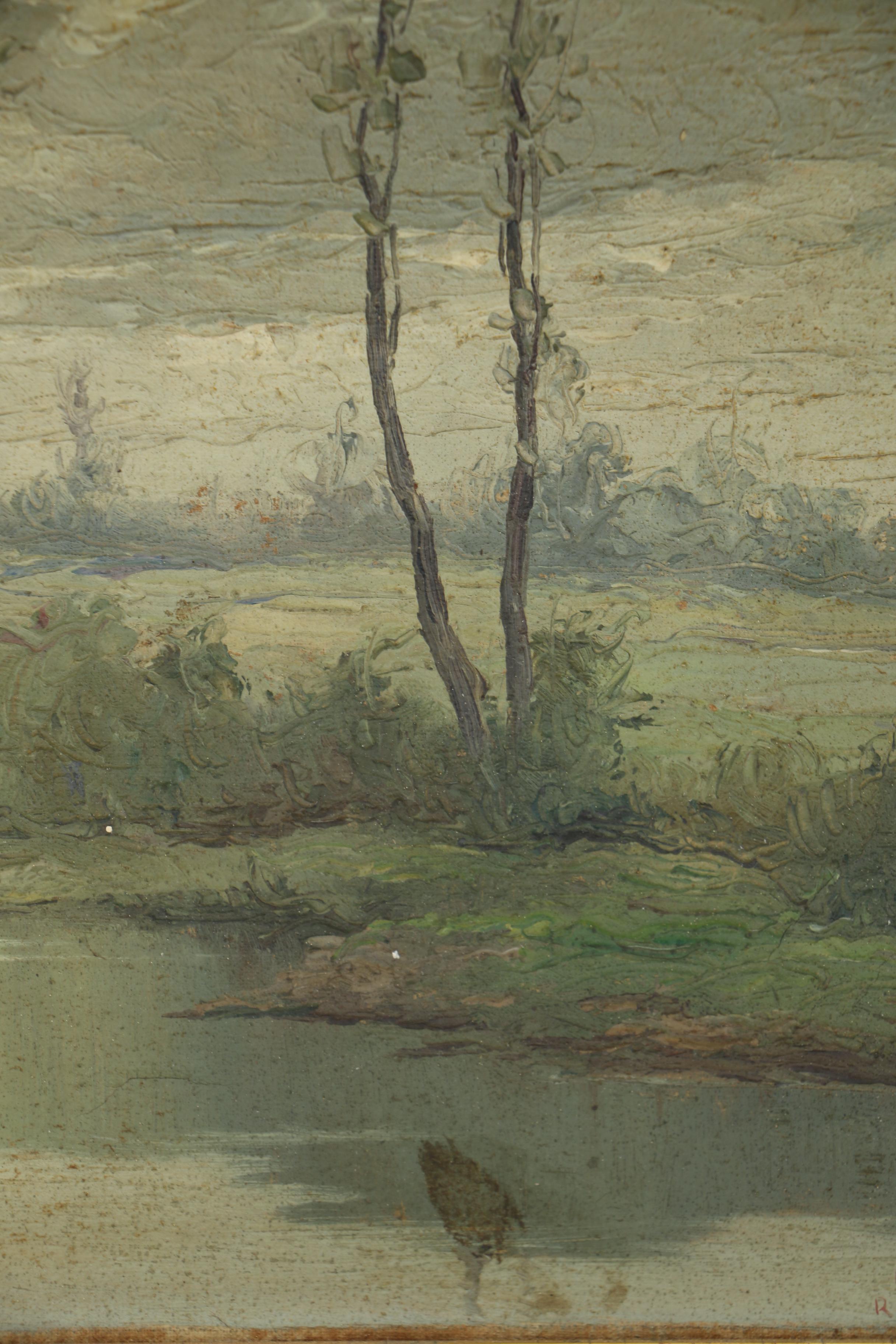 1946 Signed Original Oil on Canvas Board