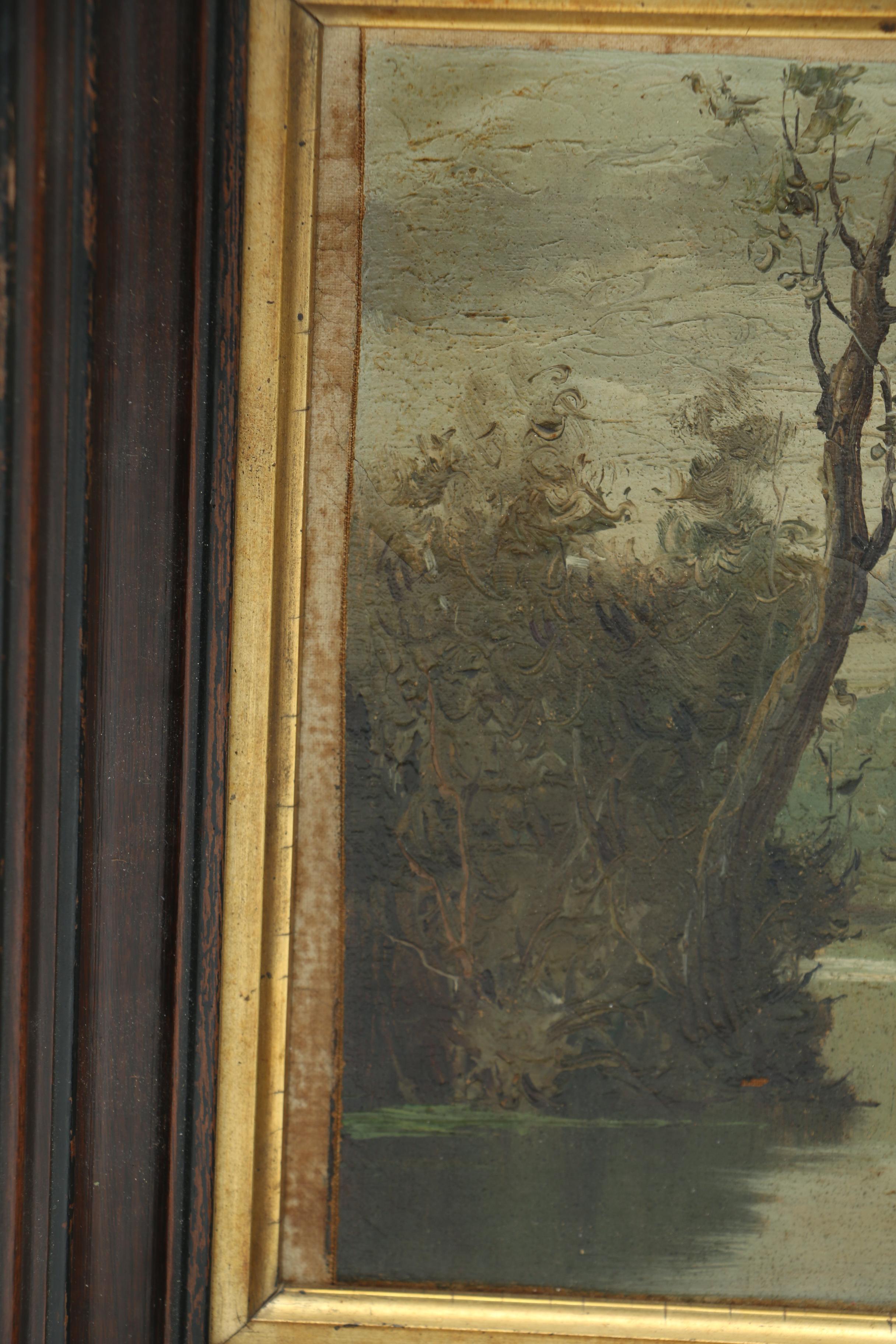 1946 Signed Original Oil on Canvas Board